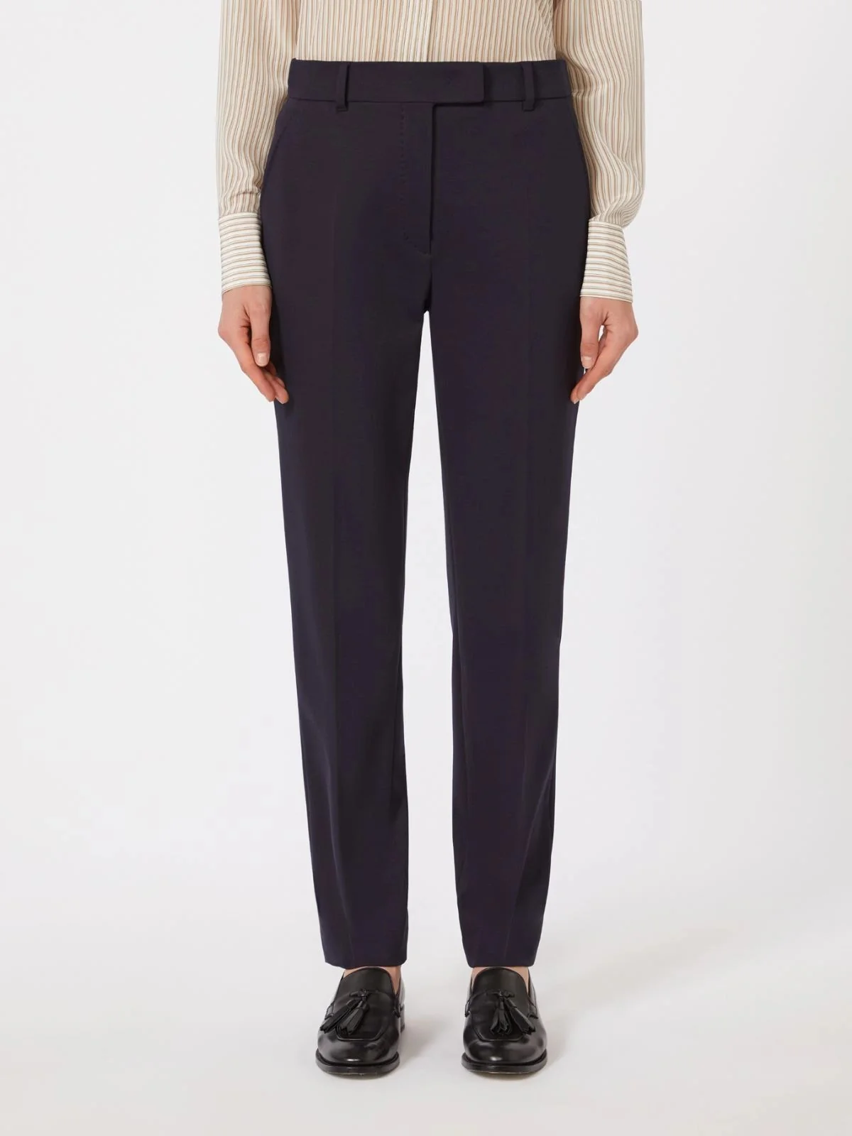 MAX MARA STUDIO Pantalone Donna MSTCASA 2616781011600 002 Blu - Image 2