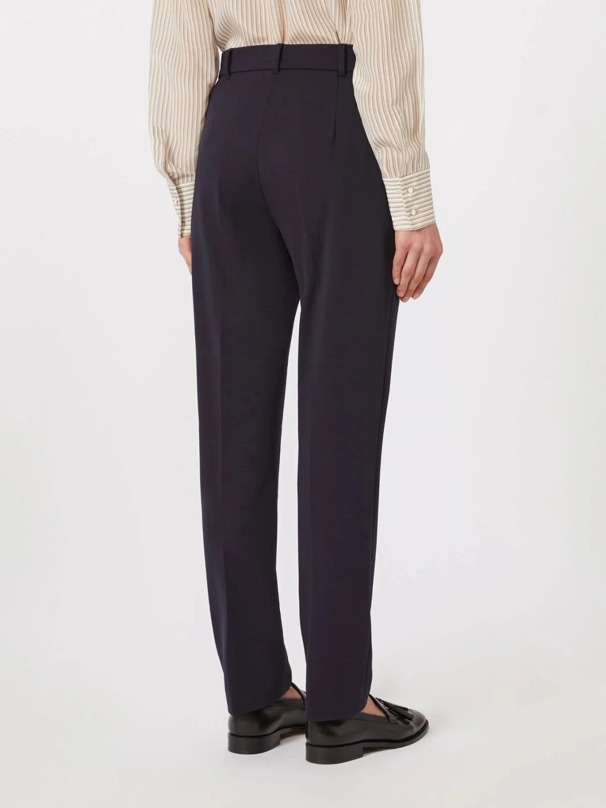 MAX MARA STUDIO Pantalone Donna MSTCASA 2616781011600 002 Blu - Image 4