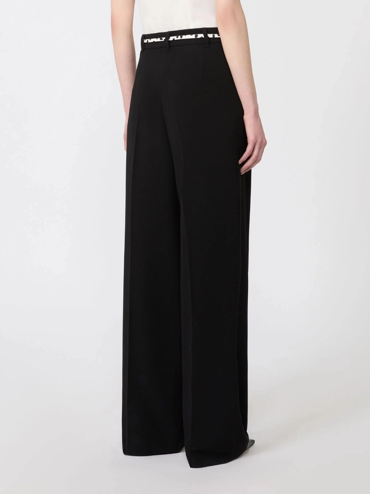MAX MARA STUDIO Pantalone Donna MSTCORVINO 2616131015600 001 Nero - Image 4
