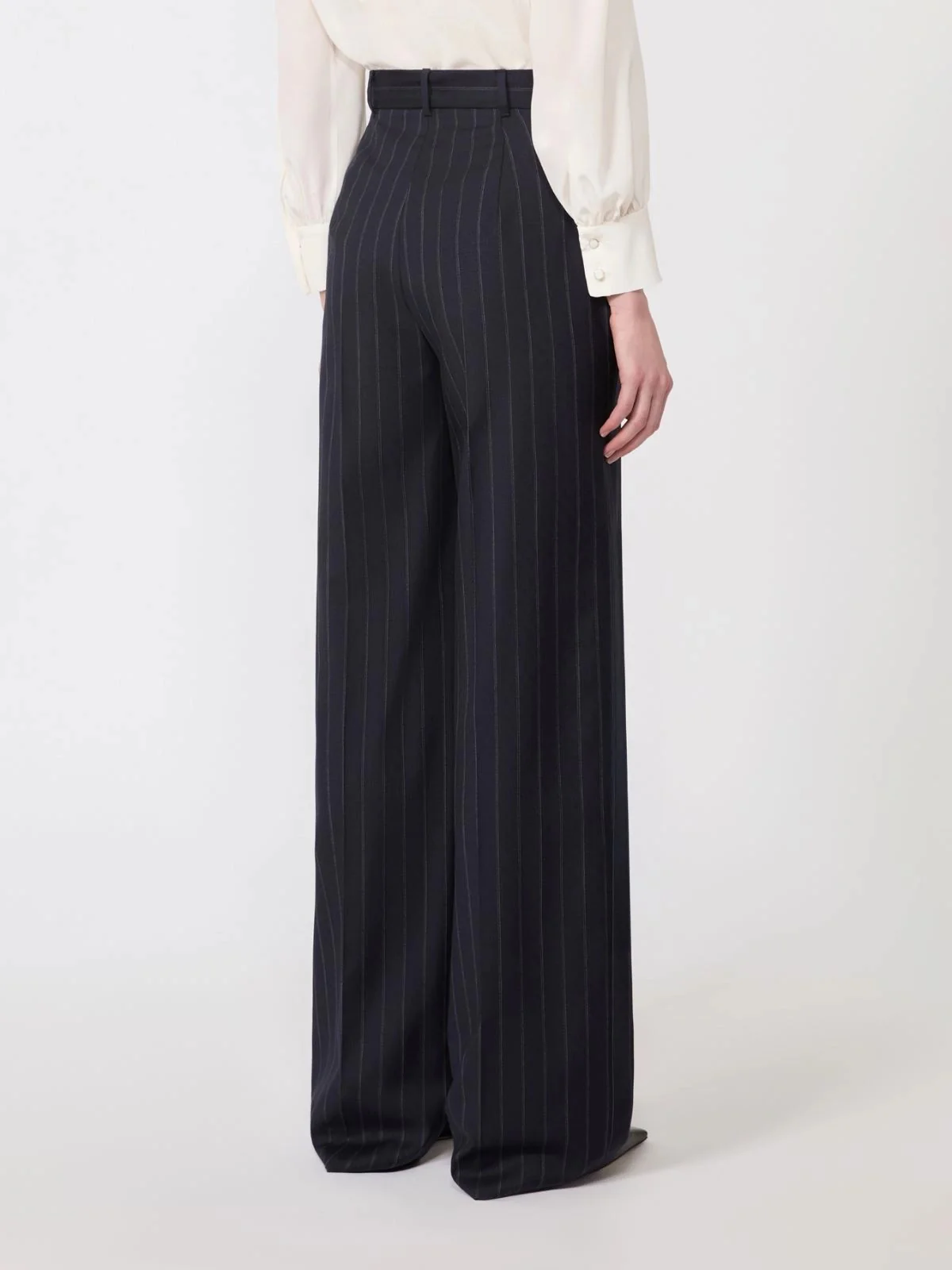 MAX MARA STUDIO Pantalone Donna MSTENFASI 2616131071600 001 Blu - Image 5