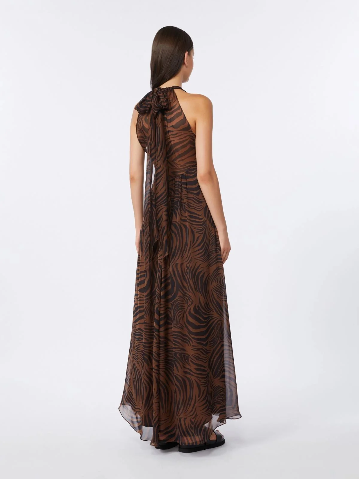 MAX MARA STUDIO Abito Donna MSTSALICE 2616221092600 002 Marrone - Image 3