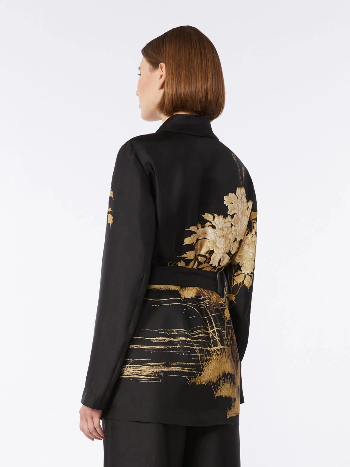 MAX MARA STUDIO Blusa Donna MSETUNICA 2616191024600 003 Nero - Image 3