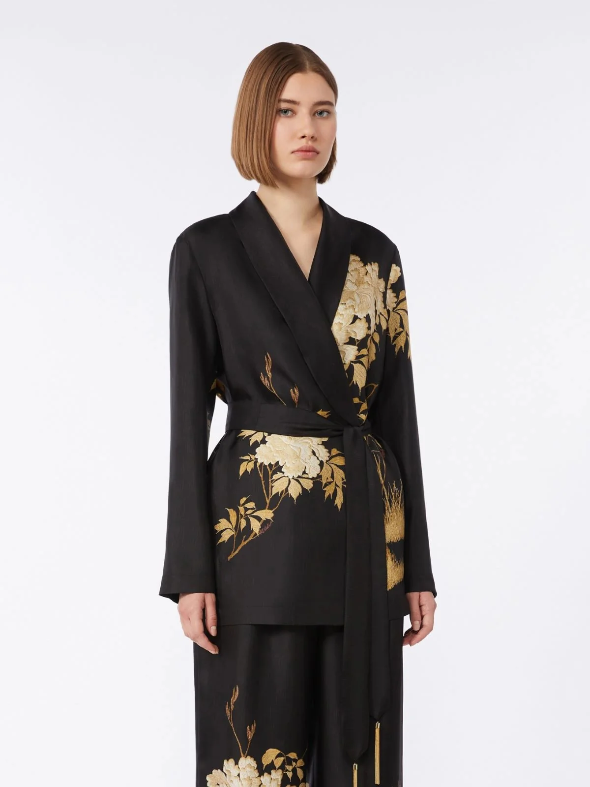 MAX MARA STUDIO Blusa Donna MSETUNICA 2616191024600 003 Nero - Image 4