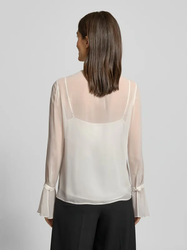 MAX MARA STUDIO Blusa Donna MSTFETTA 2616261011600 001 SETA - Image 2