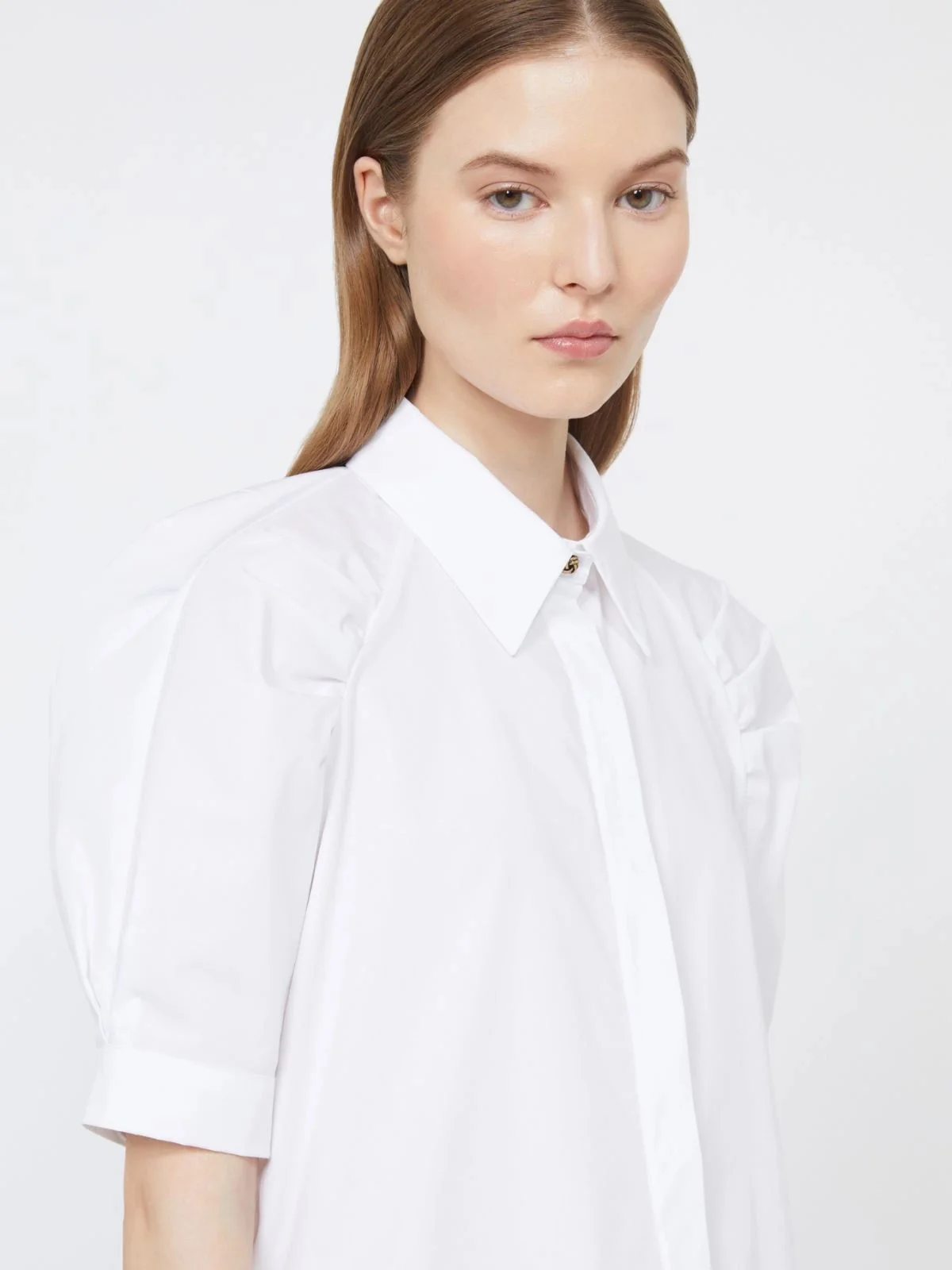 MAX MARA STUDIO Camicia Donna MSTAMORE 2616111032600 001 BIANCO OTTICO - Image 2