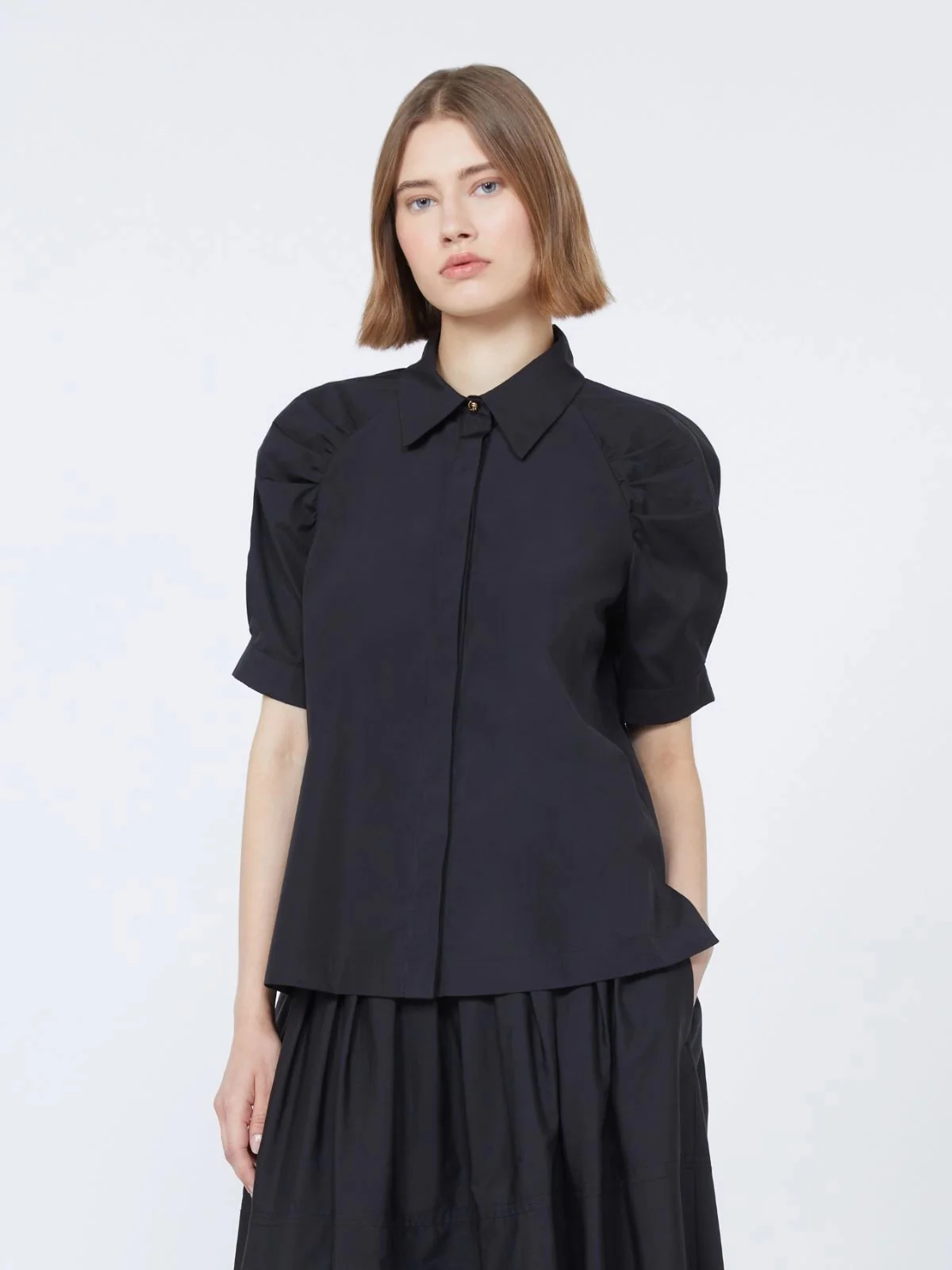 MAX MARA STUDIO Camicia Donna MSTAMORE 2616111032600 004 Nero - Image 4