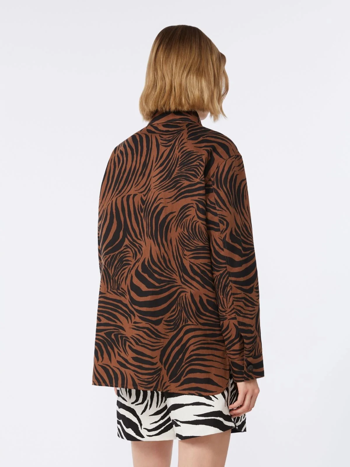 MAX MARA STUDIO Camicia Donna MSTPANINO 2616191022600 002 Marrone - Image 4