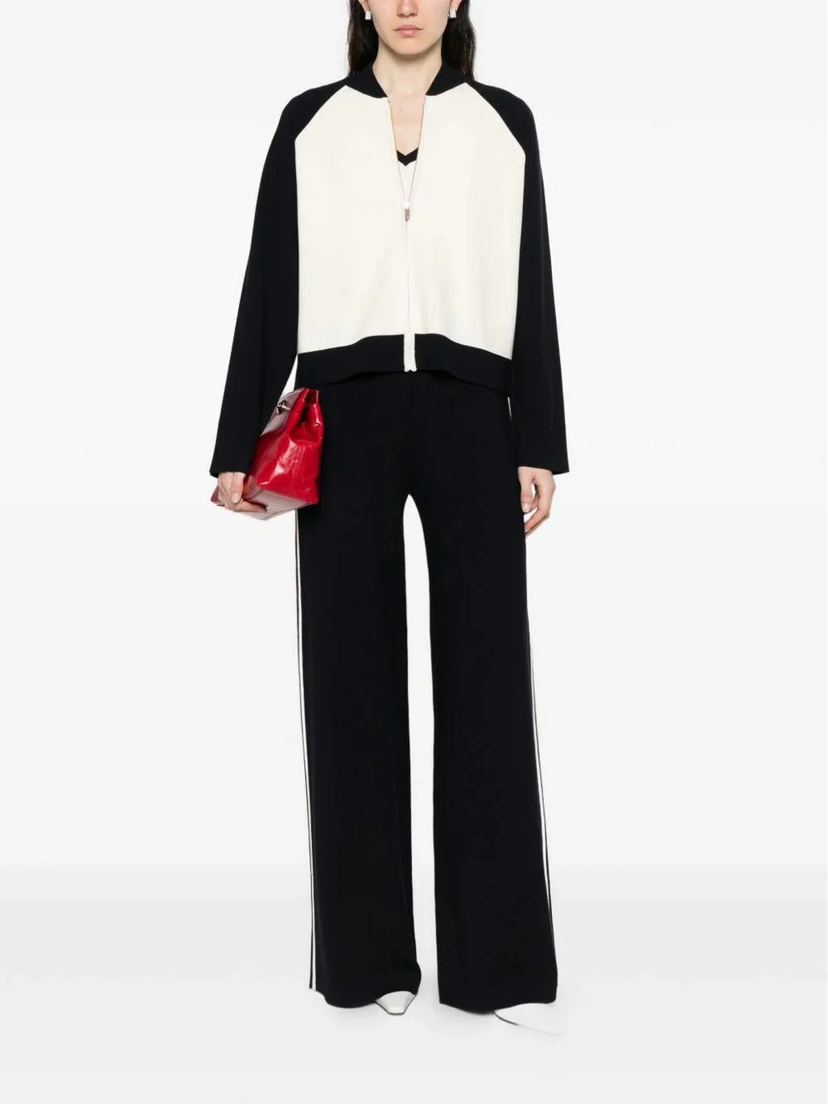 MAX MARA STUDIO Cardigan Donna MSTSALPA 2616341101600 009 BIANCO BLU - Image 3
