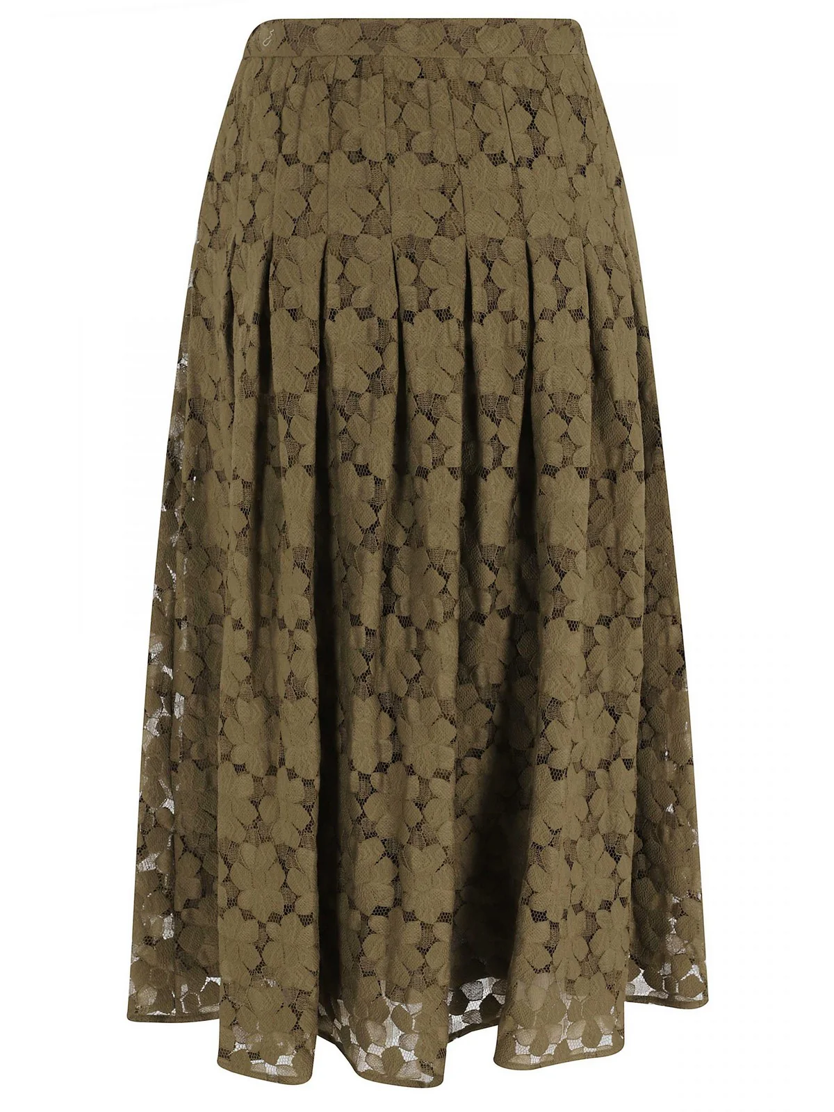 MAX MARA STUDIO Gonna Donna MSTAIRONE 2616771011600 001 VERDE KAKI - Image 2
