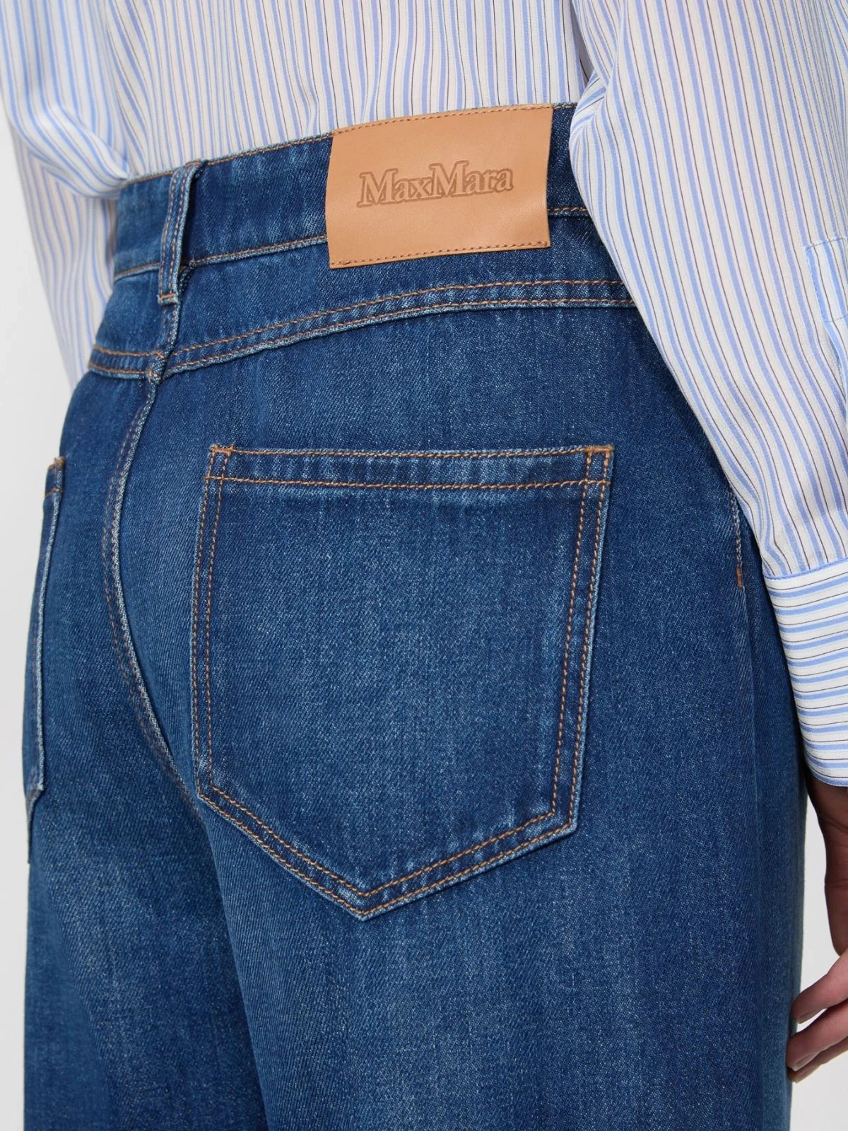 MAX MARA STUDIO Jeans Donna MSTPALUDE 2616181011600 005 Blu - Image 2