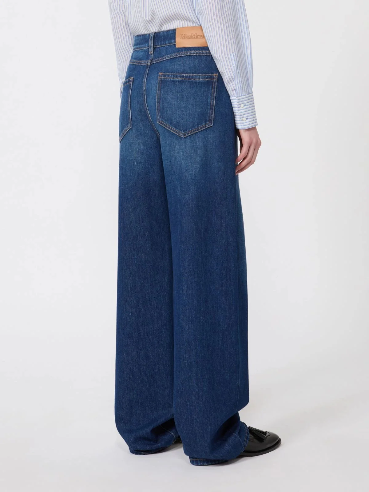 MAX MARA STUDIO Jeans Donna MSTPALUDE 2616181011600 005 Blu - Image 4