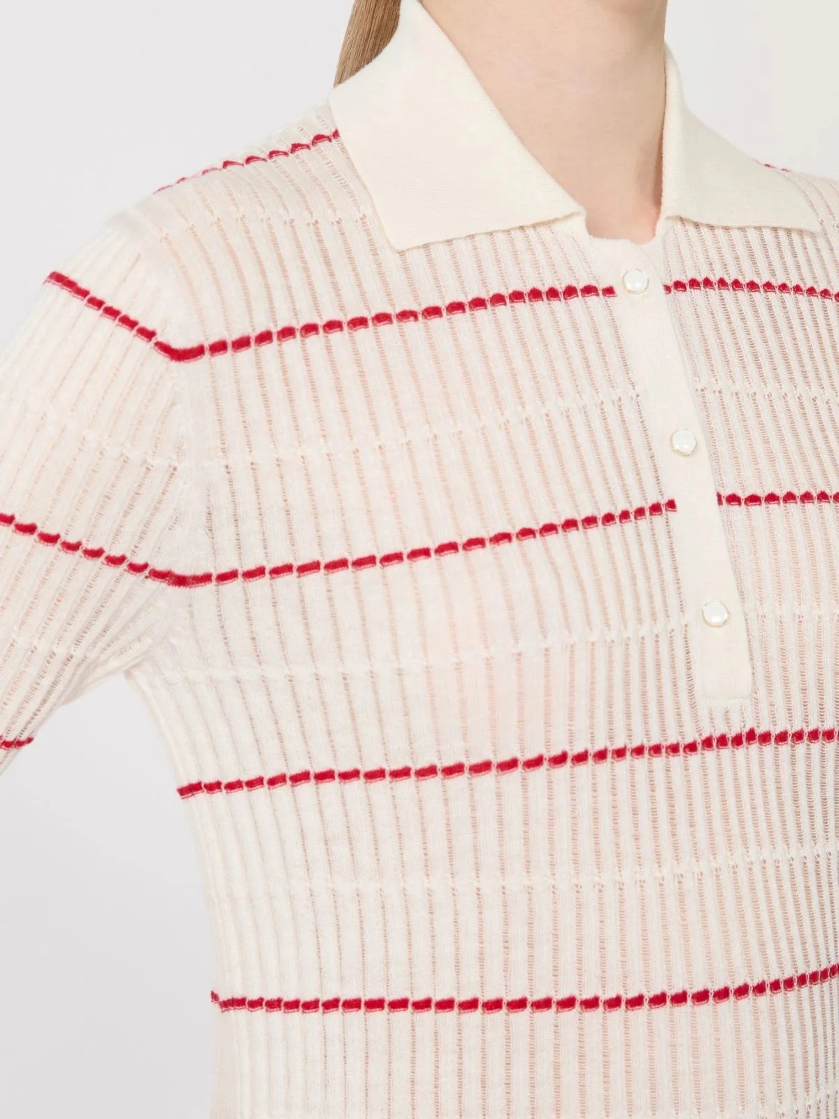 MAX MARA STUDIO Maglia Donna MSTGALLO 2616361051600 012 Bianco - Image 2