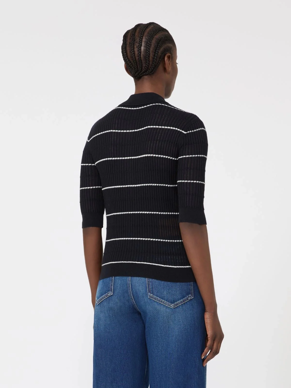 MAX MARA STUDIO Maglia Donna MSTGALLO 2616361051600 014 Blu - Image 2