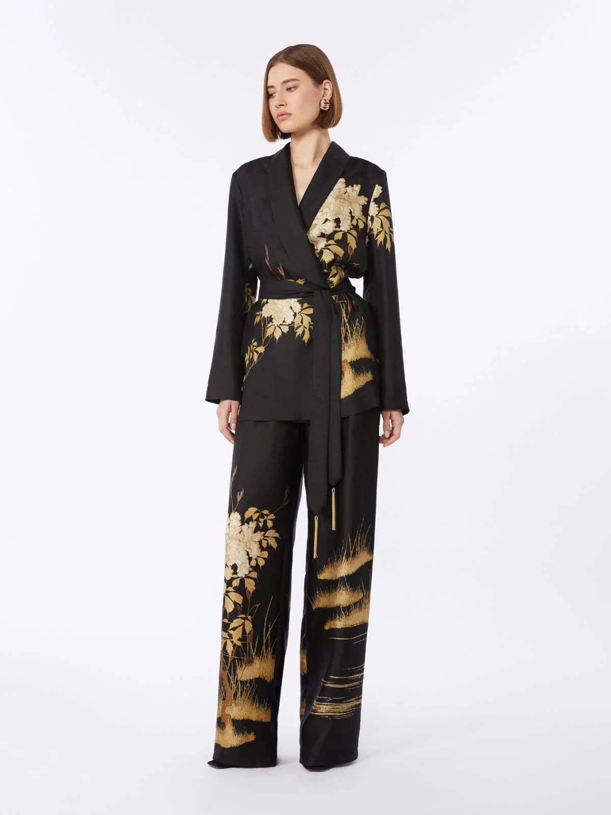 MAX MARA STUDIO Pantalone Donna MSEMAPPA 2616131034600 003 Nero - Image 2