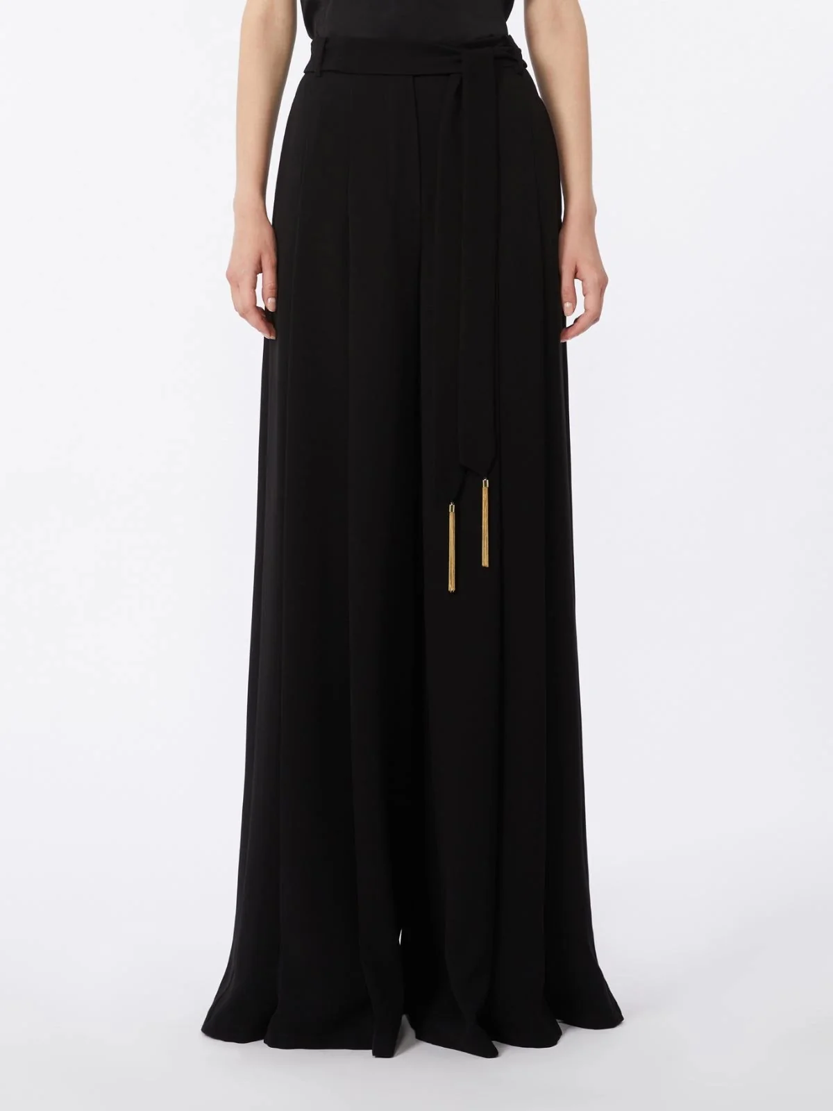 MAX MARA STUDIO Pantalone Donna MSEVALICO 2616131014600 001 Nero - Image 4