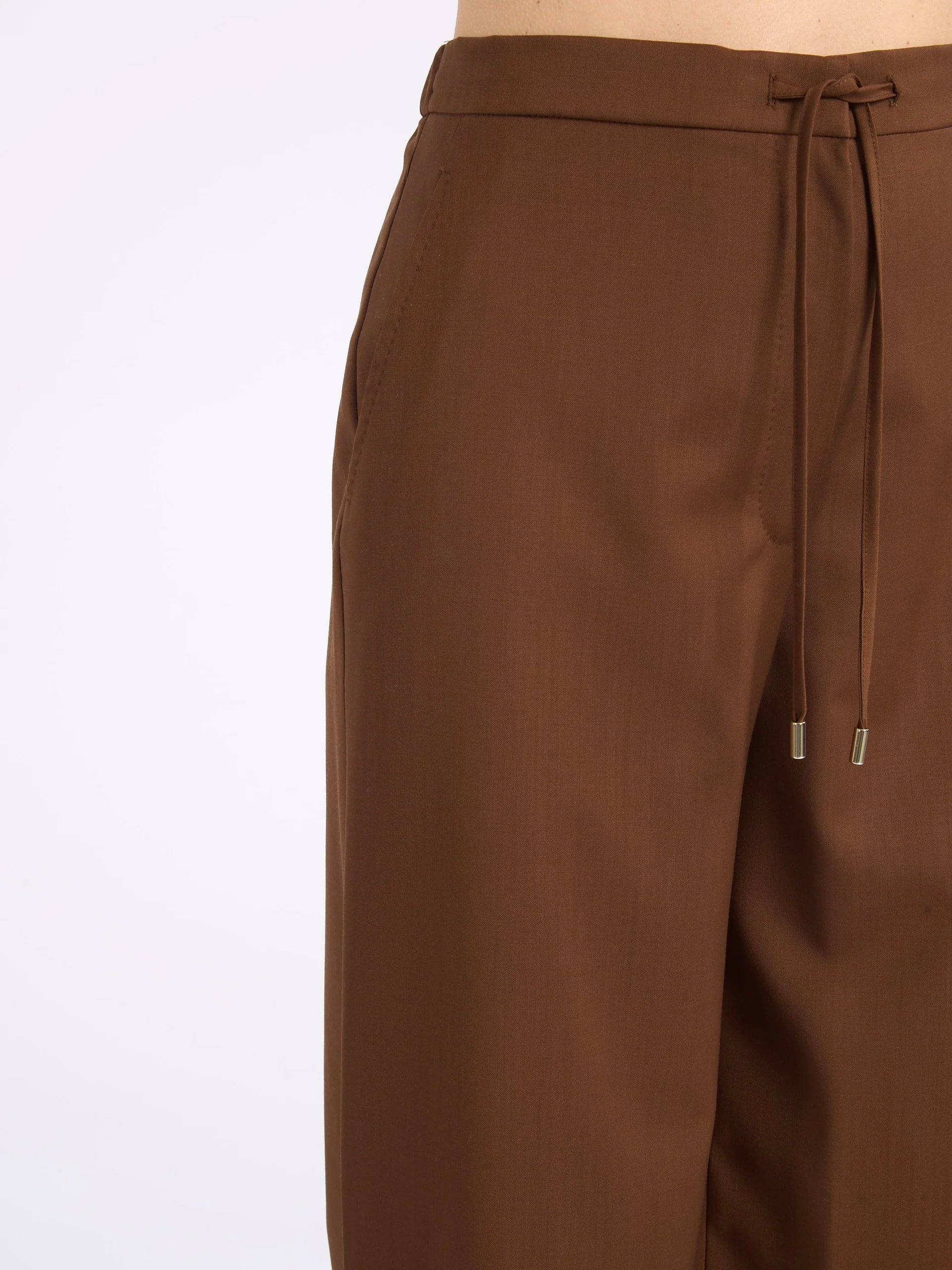 MAX MARA STUDIO Pantalone Donna MSTCORONE 2616131091600 003 CIOCCOLATO - Image 2