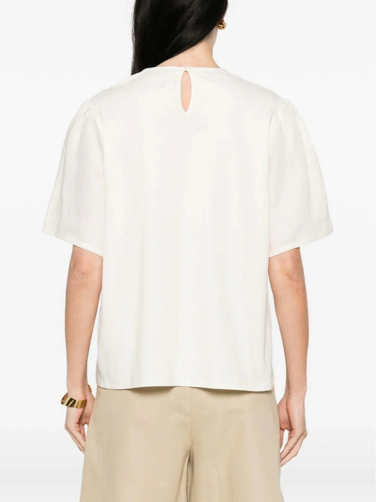 MAX MARA WEEKEND Blusa Donna WKDBACINO 2615941082600 001 ECRU - Image 4