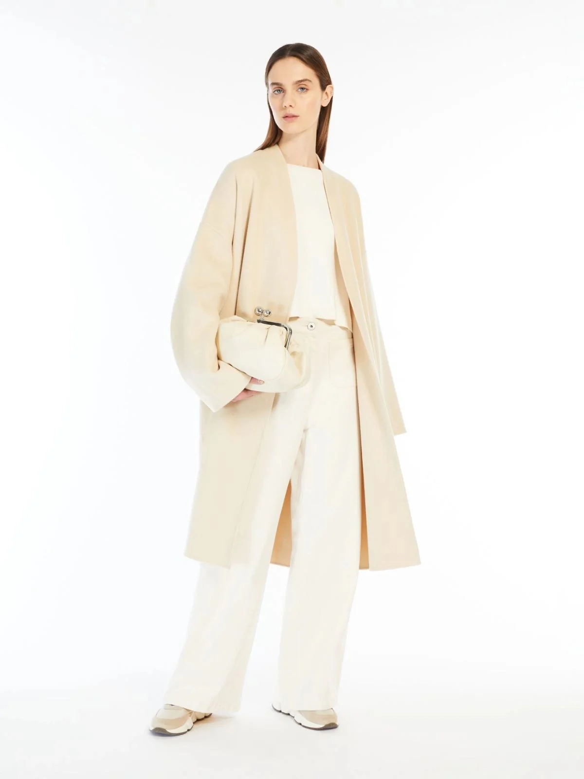 MAX MARA WEEKEND Borsa Donna CUBICO 2615511174600 082 BIANCO AVORIO - Image 2