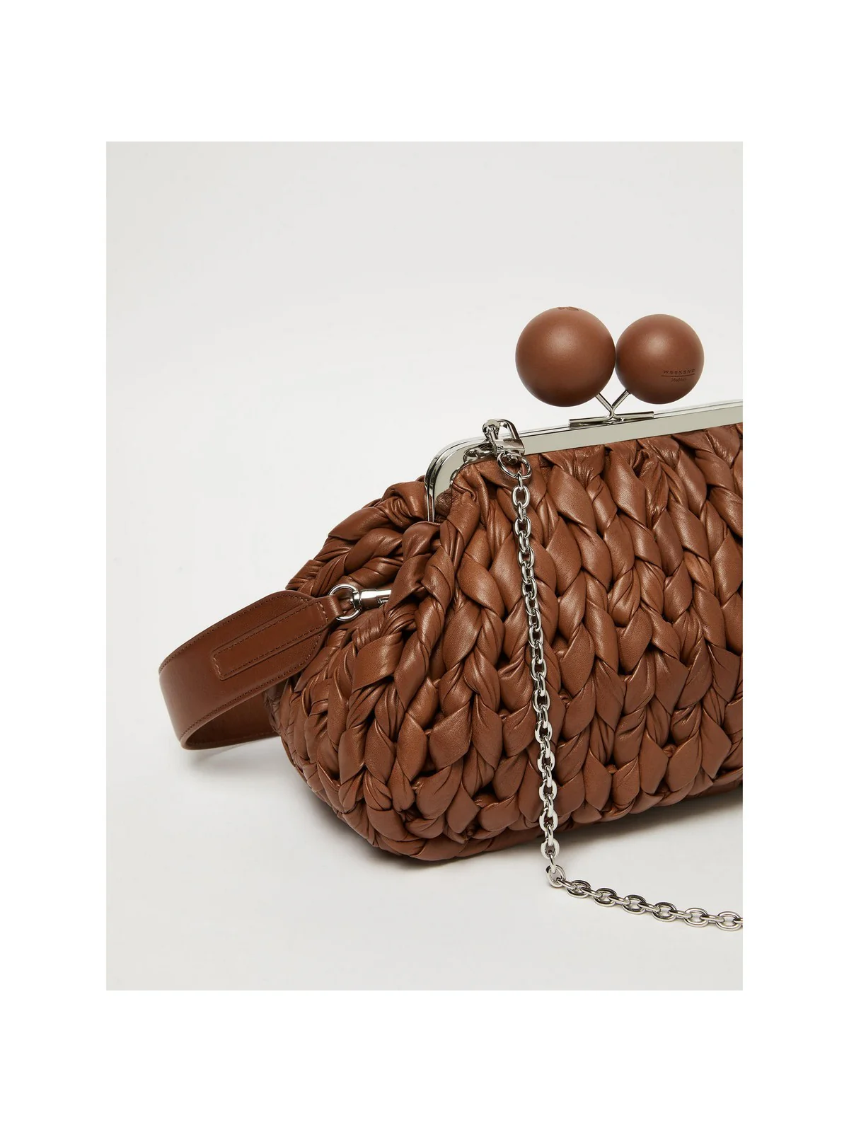 MAX MARA WEEKEND Borsa Donna WKALIBERO 2615511055600 003 CUOIO - Image 4