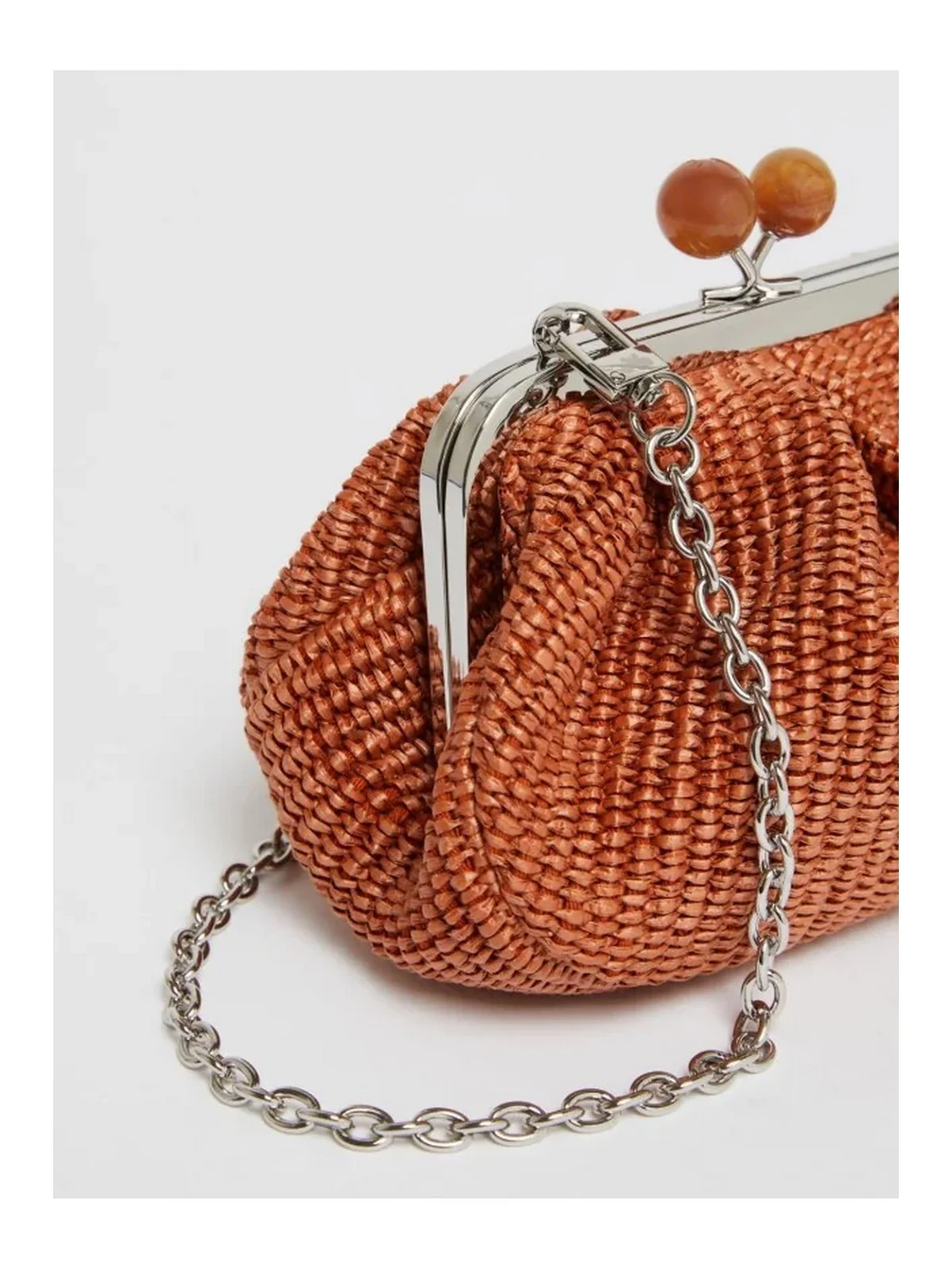 MAX MARA WEEKEND Borsa Donna WKAPALMAS 2615511115600 052 MANDARINO - Image 3
