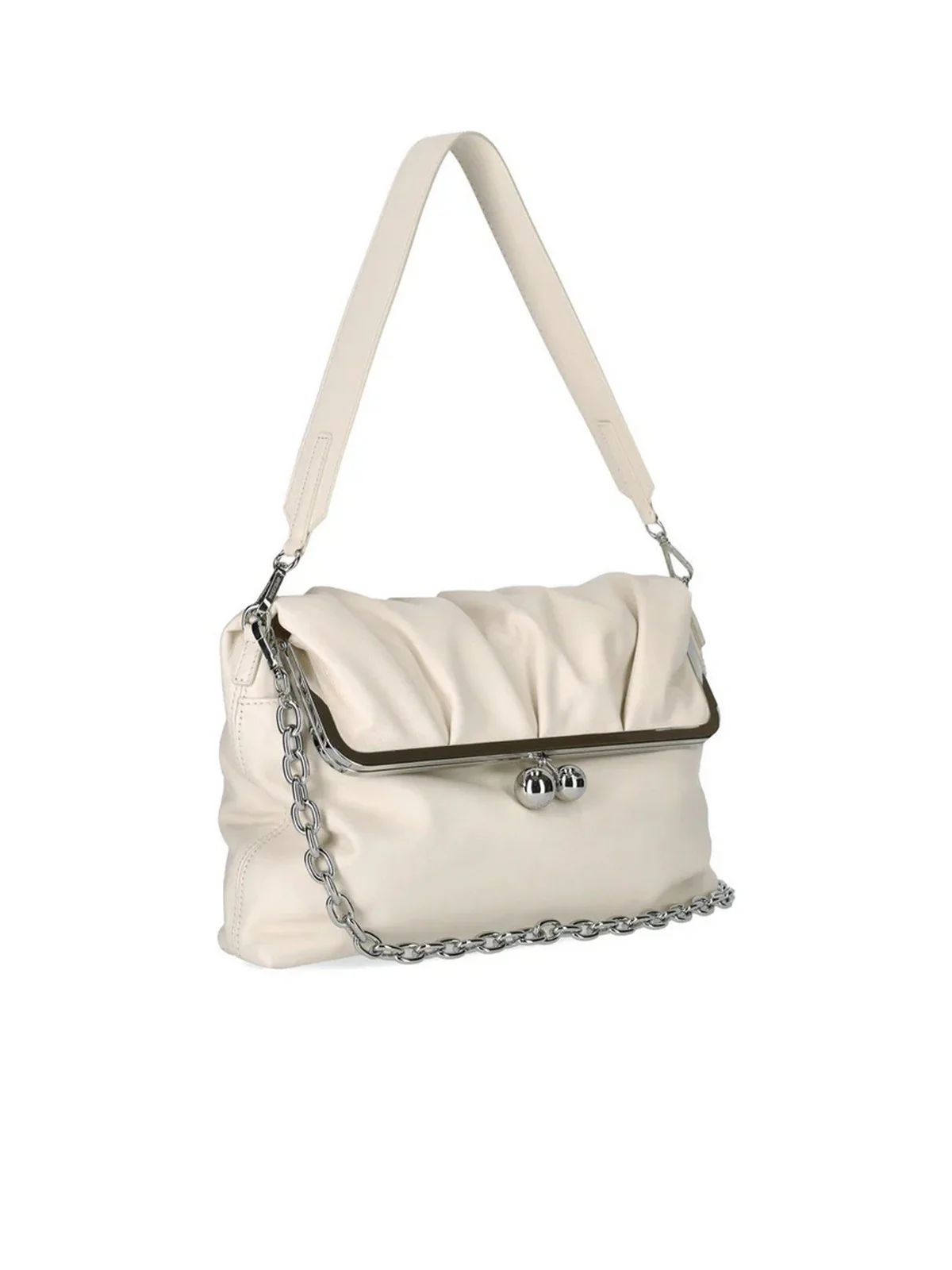 MAX MARA WEEKEND Borsa Donna WKASLALOM 2615511184600 082 BIANCO AVORIO - Image 3