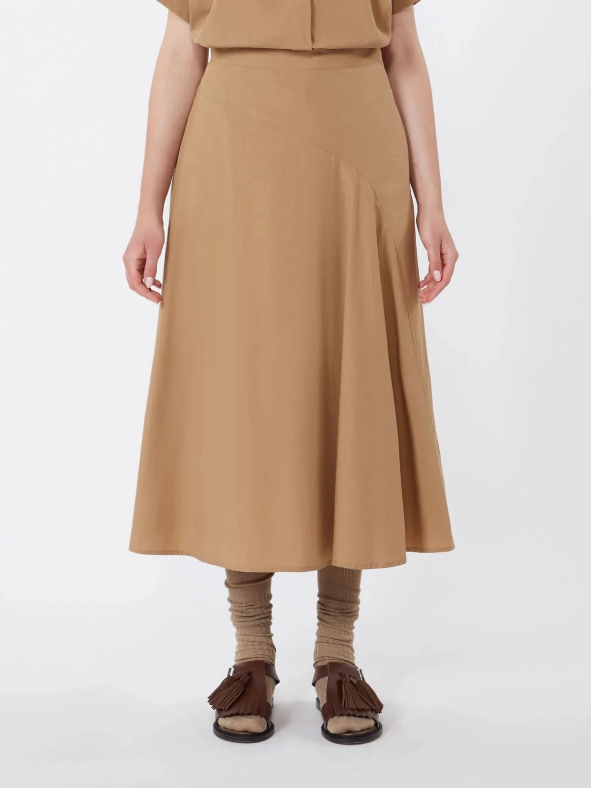 MAX MARA WEEKEND Gonna Donna WKDZATTERA 2615101042600 010 CUOIO - Image 4