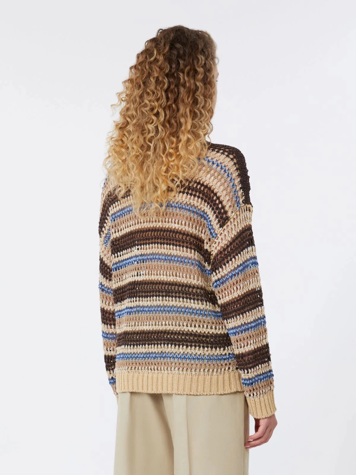 MAX MARA WEEKEND Maglia Donna WKDONIRICA 2615361152600 004 Marrone - Image 2