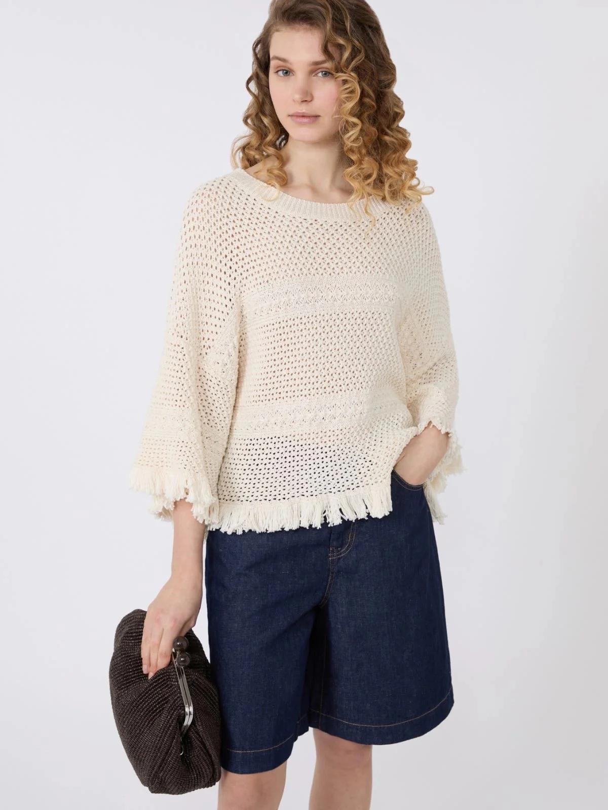 MAX MARA WEEKEND Maglia Donna WKDPALATO 2615361092600 001 ECRU - Image 2