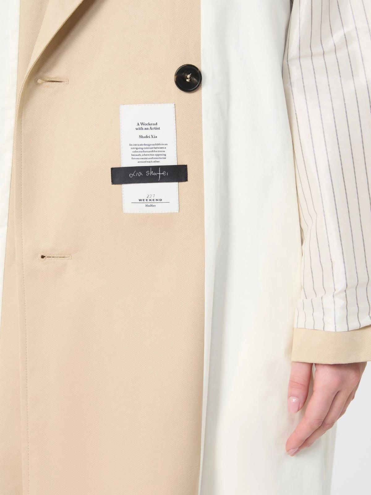 MAX MARA WEEKEND Trench Donna WKSNINFA 2615021016600 001 PRUGNA - Image 3