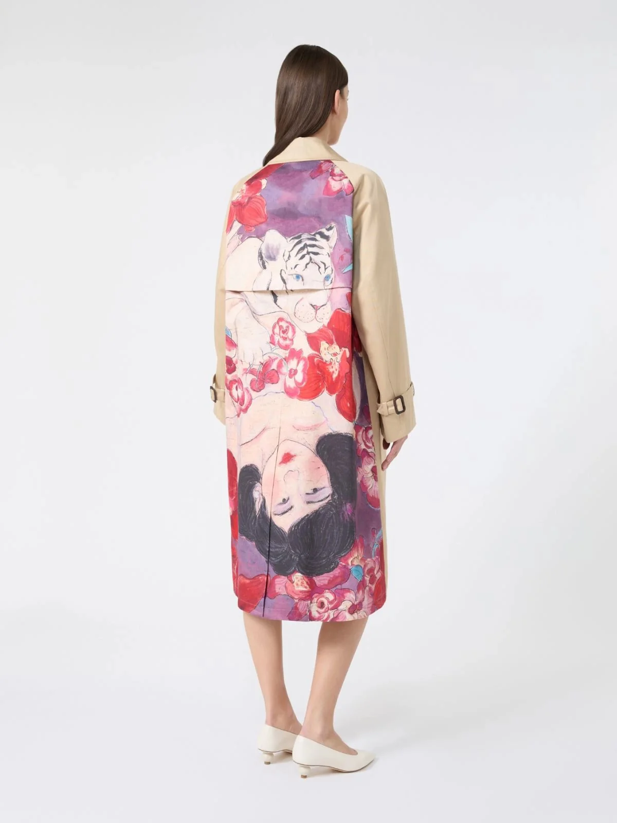 MAX MARA WEEKEND Trench Donna WKSNINFA 2615021016600 001 PRUGNA - Image 4