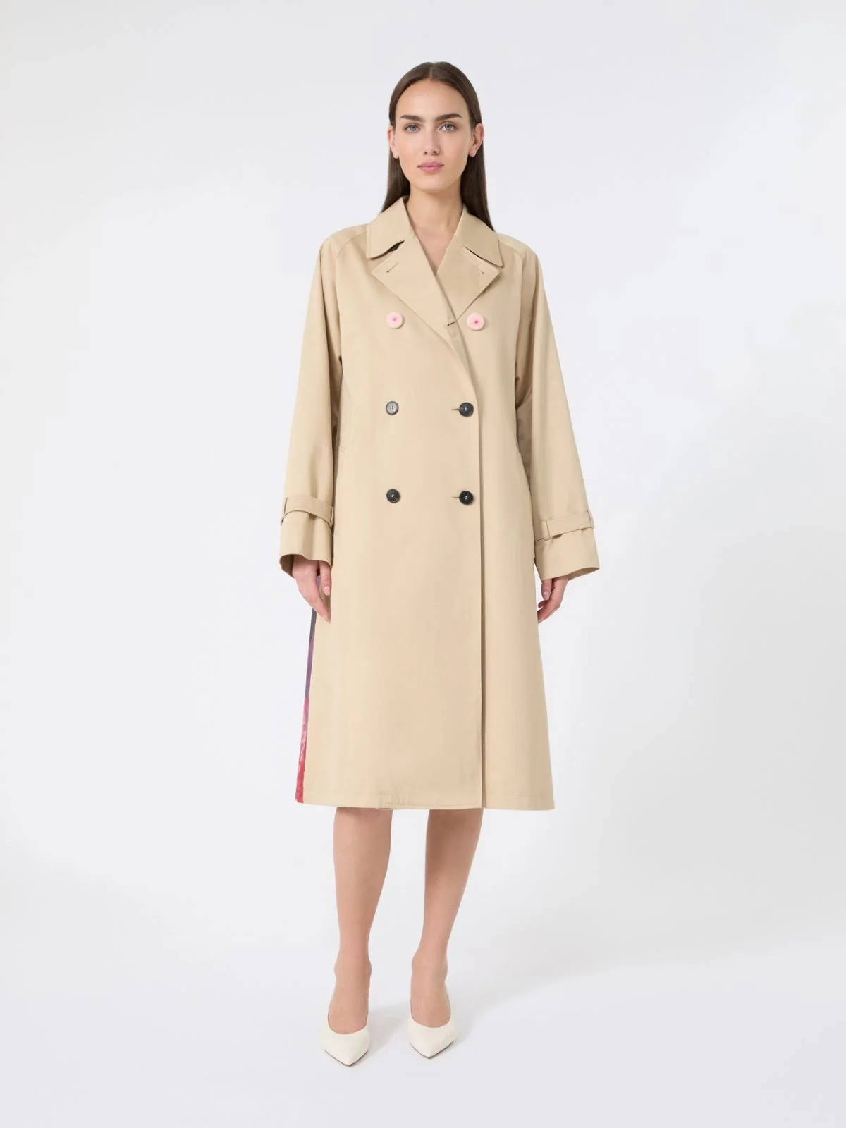 MAX MARA WEEKEND Trench Donna WKSNINFA 2615021016600 001 PRUGNA - Image 5