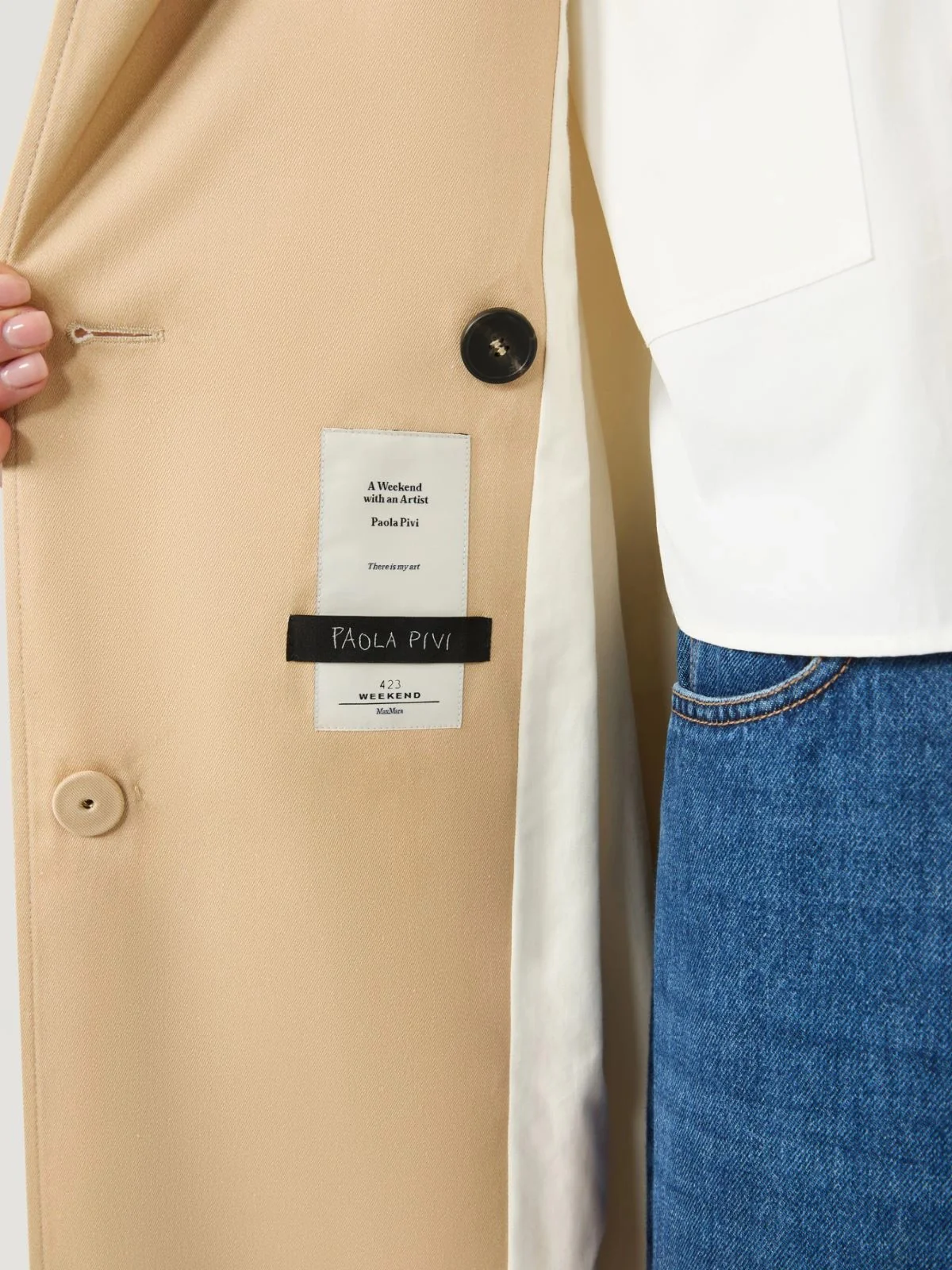 MAX MARA WEEKEND Trench Donna WKSPALANCA 2615021026600 001 MULTICOLOR - Image 2