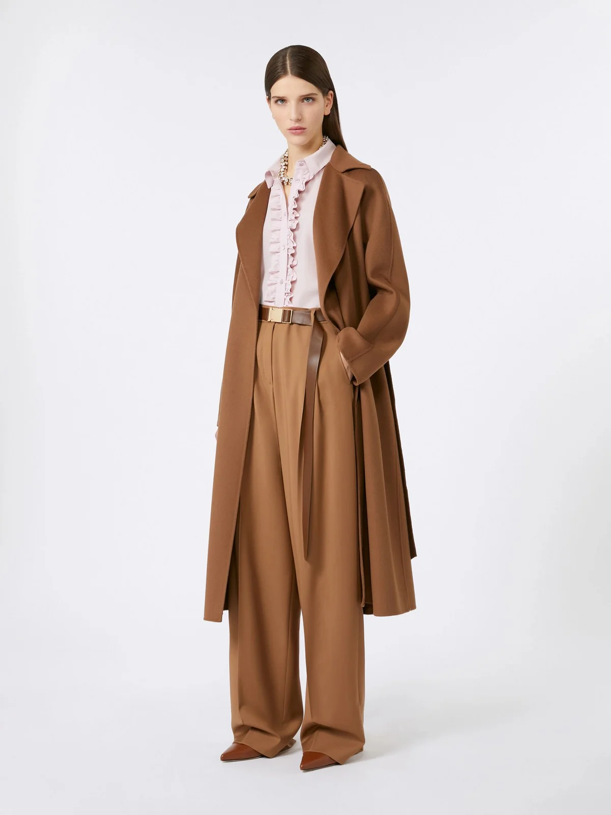 MAX MARA Cappotto Donna CLES 2526016111600 058 NOCCIOLA - Image 5