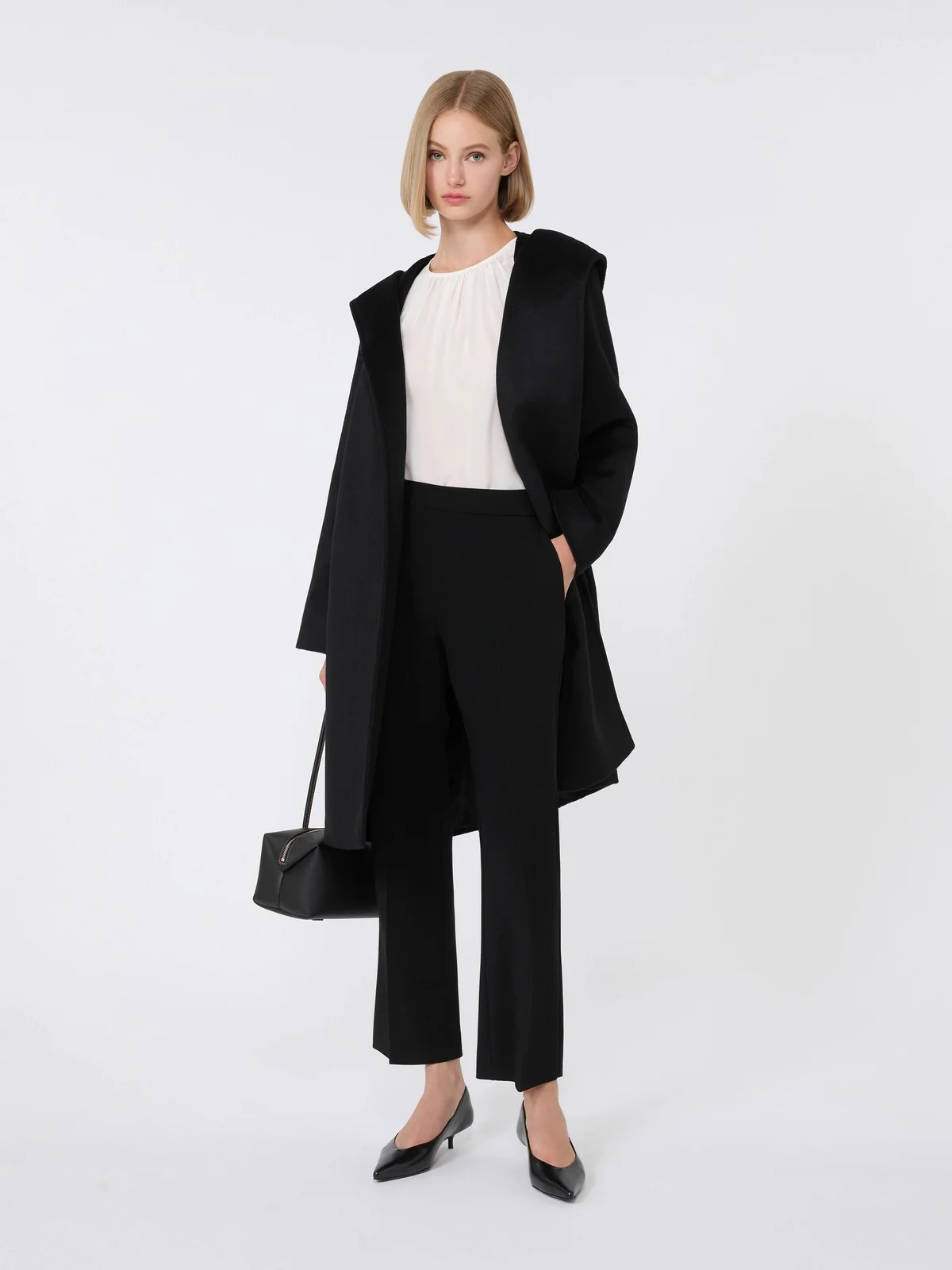 MAX MARA Cappotto Donna NEWMANG 2526016061600 013 Nero - Image 2