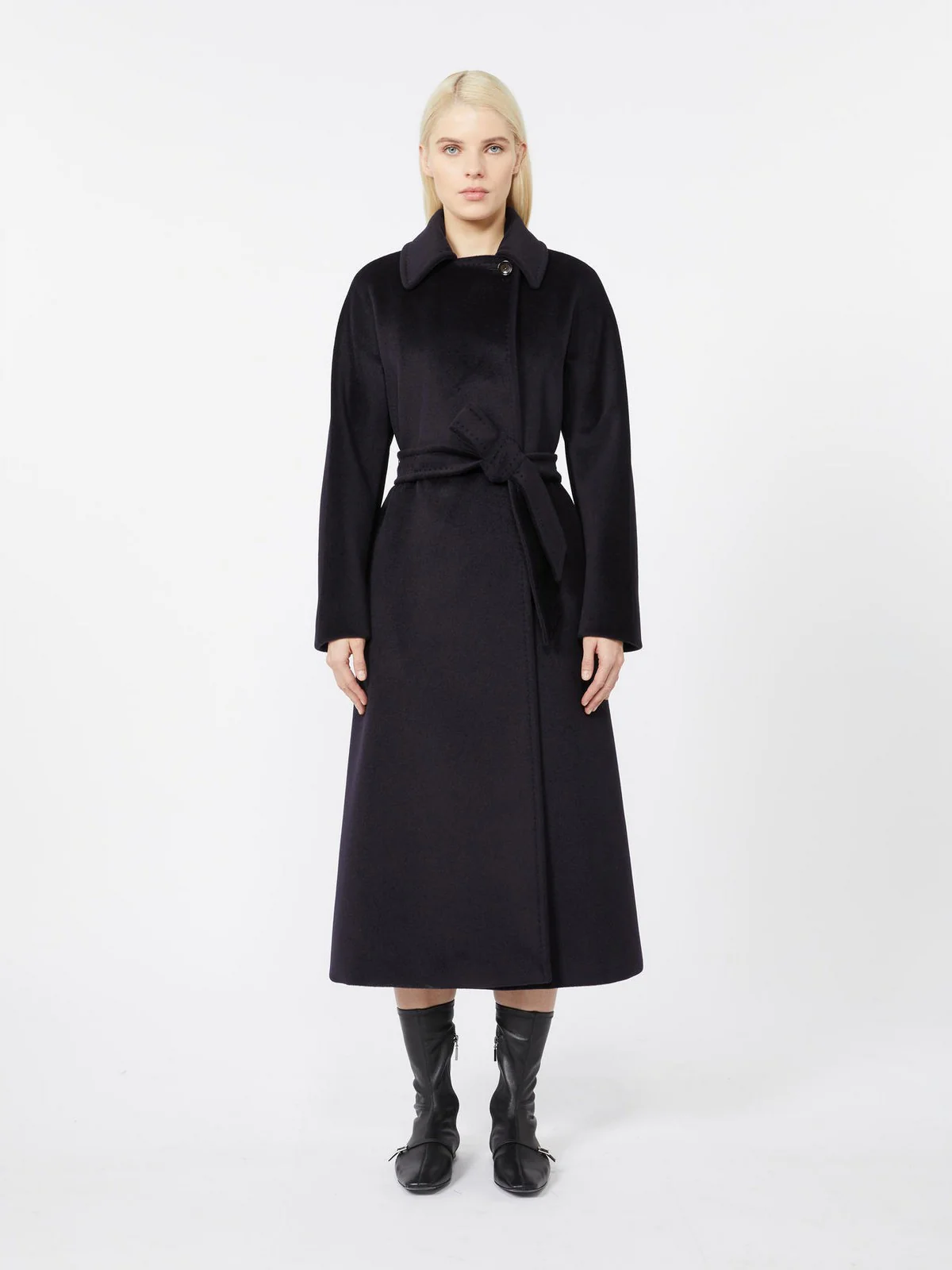 MAX MARA Cappotto Donna TENZONE 2526016082600 005 Nero - Image 4