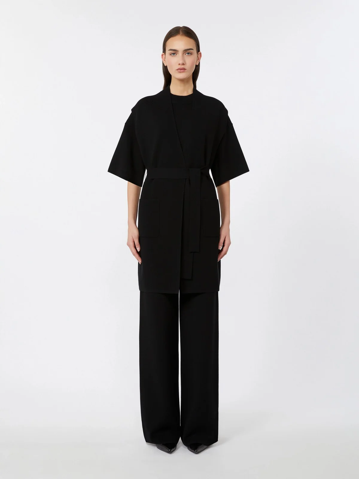 MAX MARA Gilet Donna ABETE 2526356011600 001 Bianco - Image 4