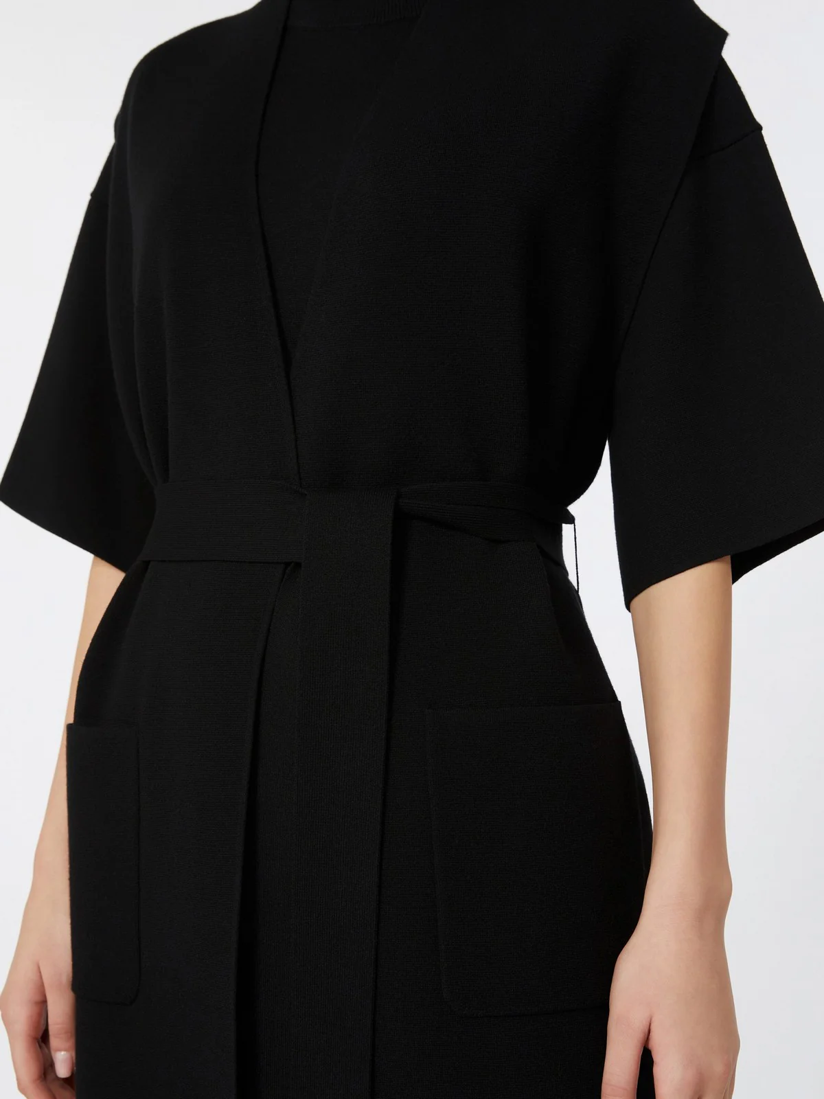 MAX MARA Gilet Donna ABETE 2526356011600 005 Nero - Image 2