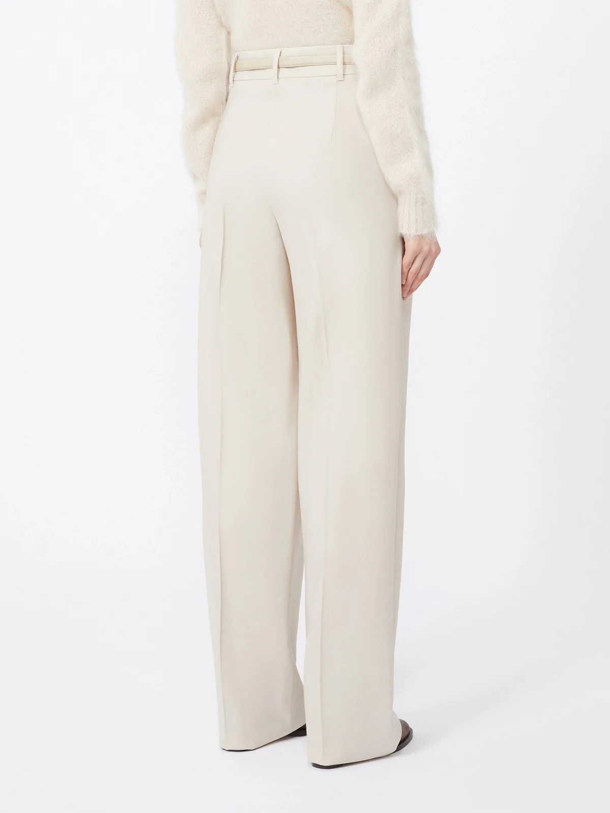 MAX MARA Pantalone Donna ENTRATA 2526136082600 018 Beige - Image 10
