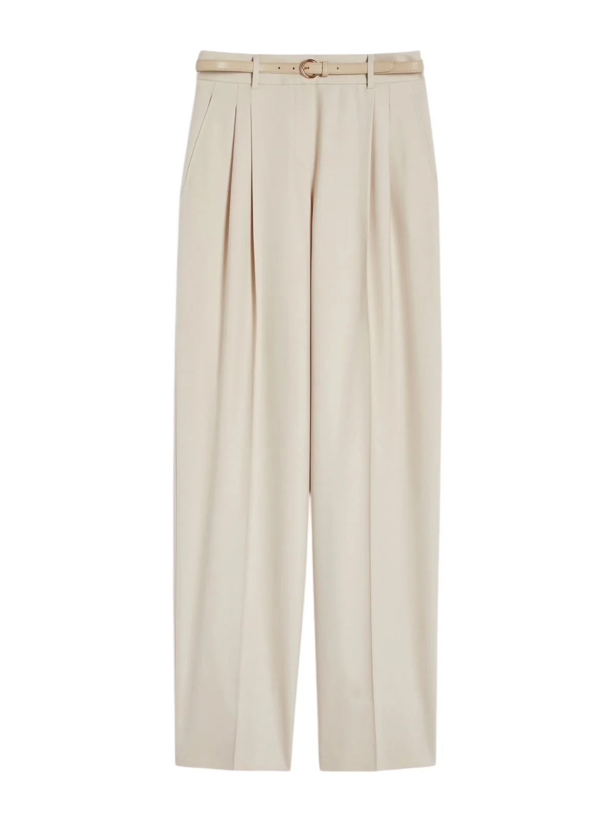 MAX MARA Pantalone Donna ENTRATA 2526136082600 018 Beige - Image 7