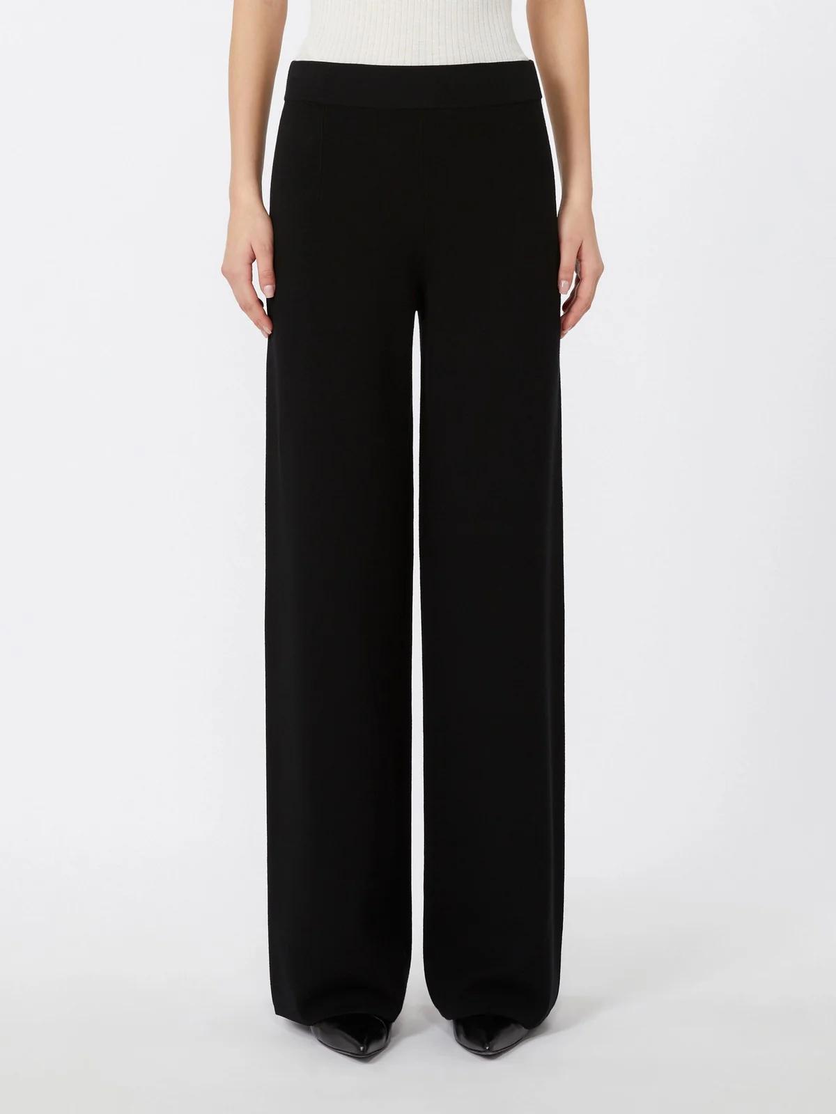MAX MARA Pantalone Donna MARZIA 2526336011600 005 Nero - Image 4