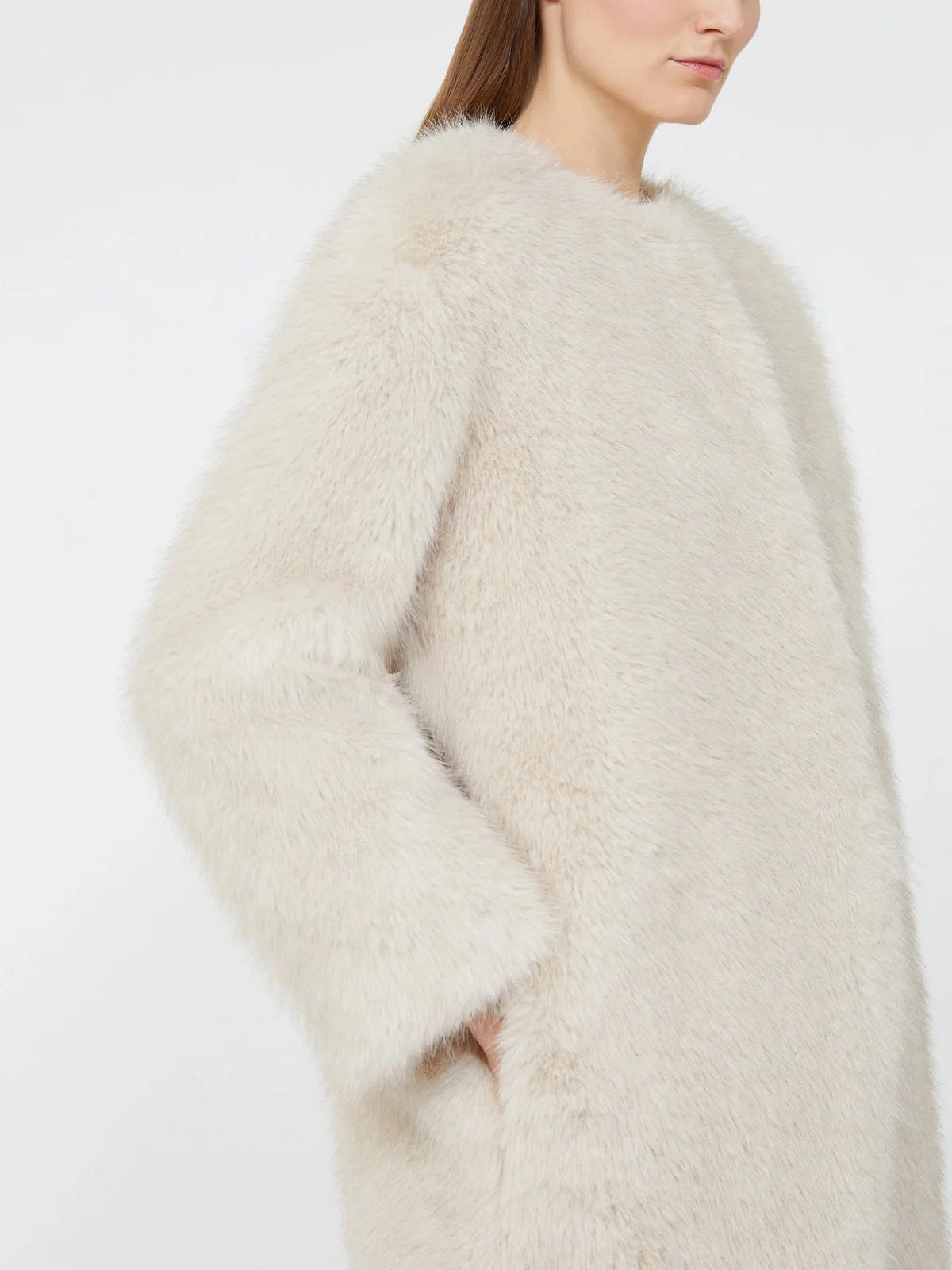 MAX MARA Pelliccia Donna EROS 2526456012600 002 Beige - Image 2