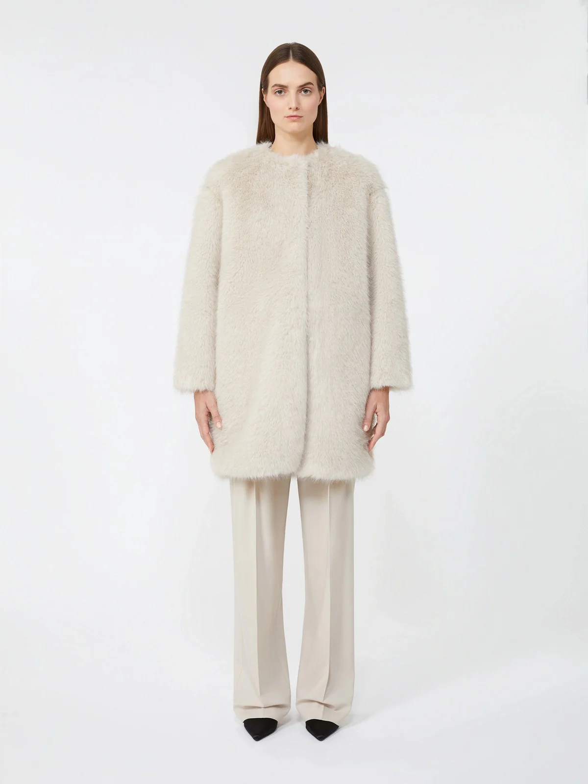 MAX MARA Pelliccia Donna EROS 2526456012600 002 Beige - Image 4