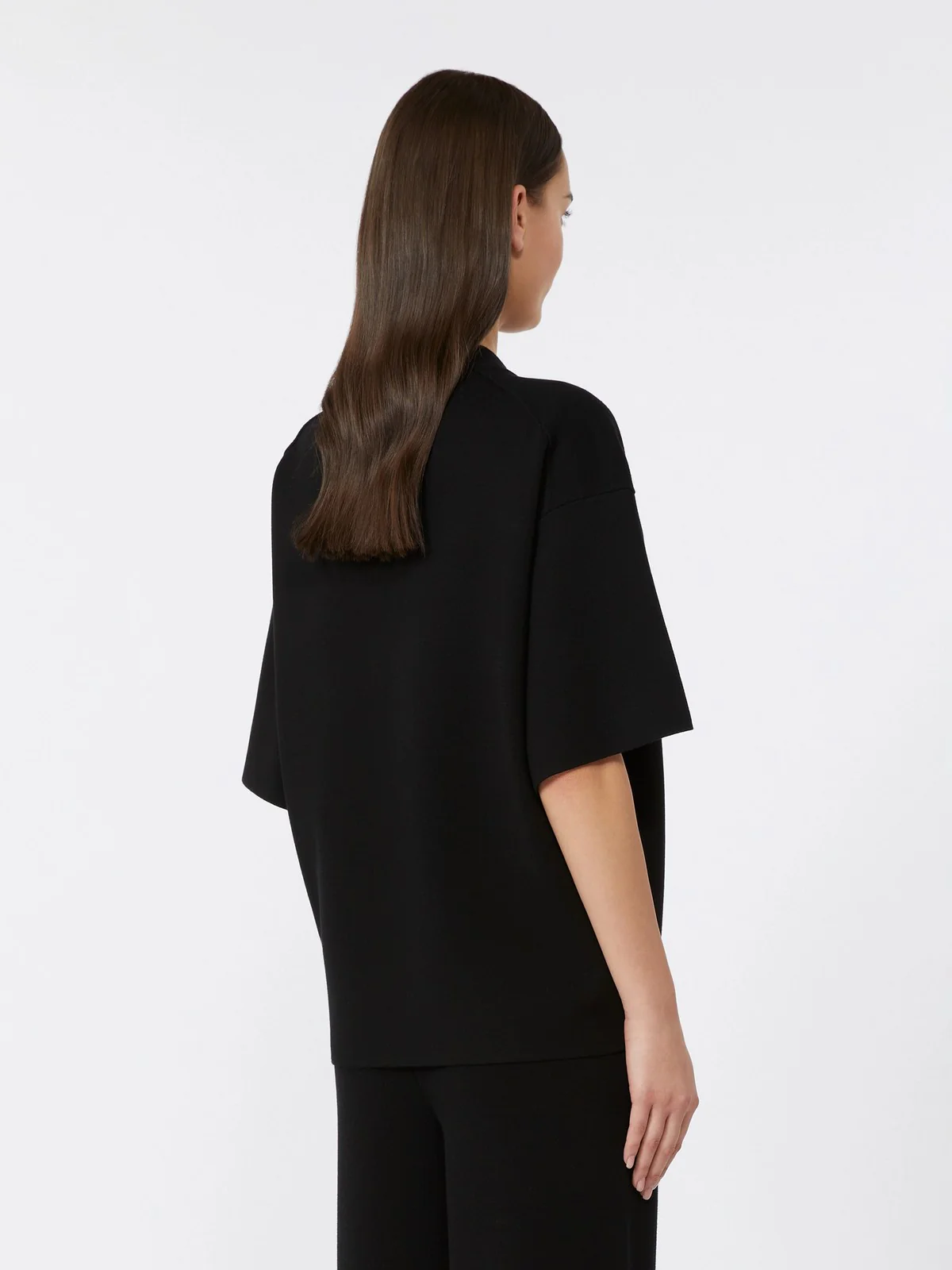 MAX MARA T-shirt Donna AMICI 2526366101600 005 Nero - Image 3