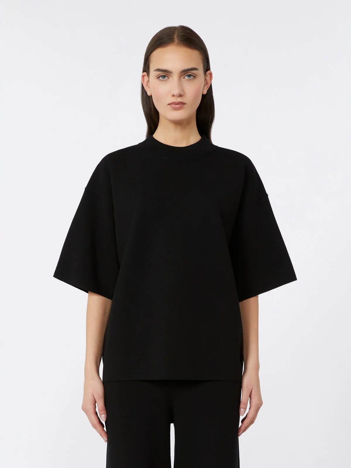 MAX MARA T-shirt Donna AMICI 2526366101600 005 Nero - Image 4