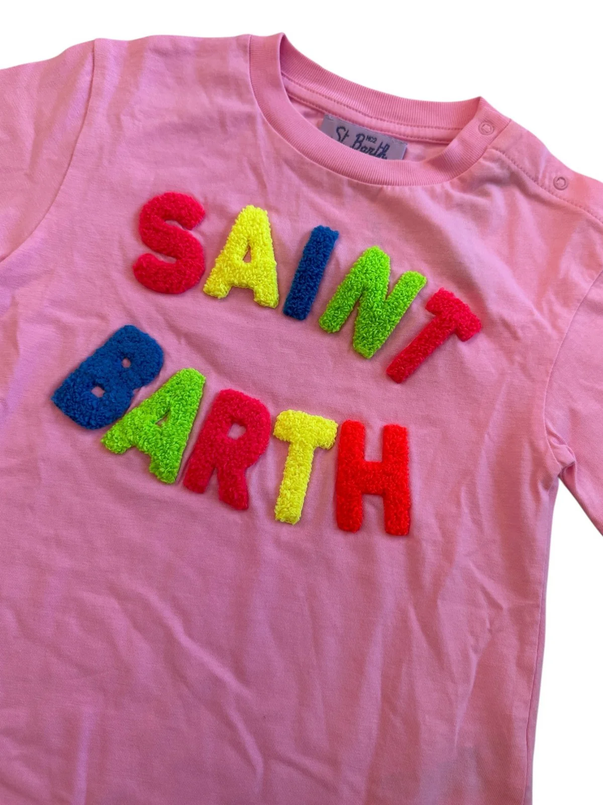 MC2 SAINT BARTH Abito Bambine e ragazze  ABBEY 04507D SB ARCH FLUO 21 EMB - Image 2
