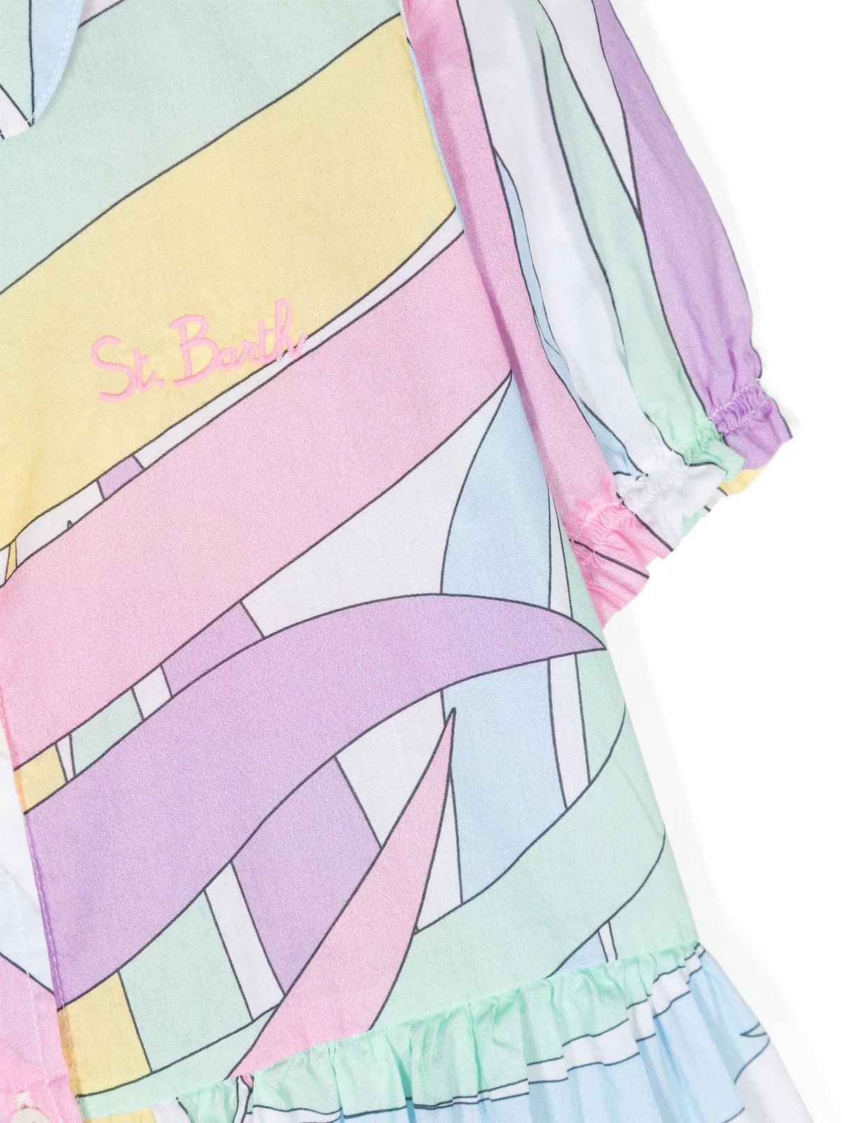 MC2 SAINT BARTH Abito Bambine e ragazze  ANASTASIE JR 00592F Multicolore - Image 3