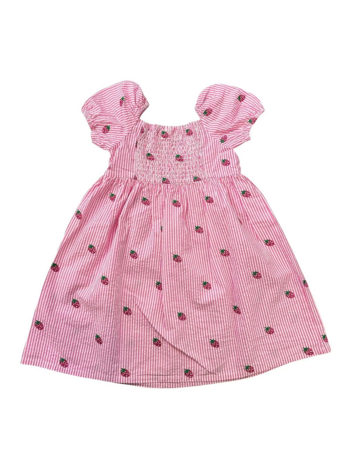 MC2 SAINT BARTH Abito Bambine e ragazze  NARA 04701H COTTON STRAWBERRY 21 - Image 3