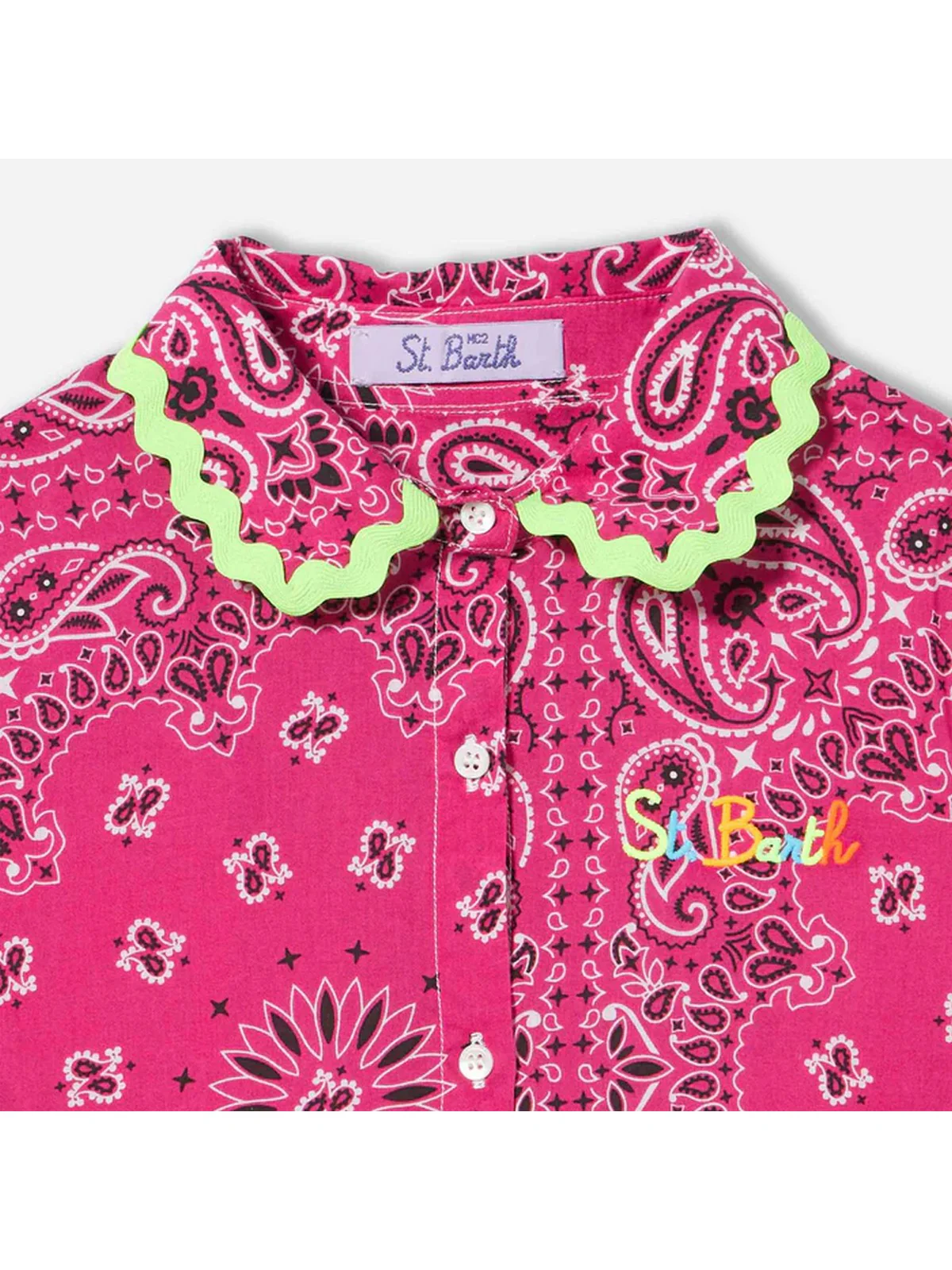 MC2 SAINT BARTH Abito Bambine e ragazze  QUEENIE 04095D Rosa - Image 3