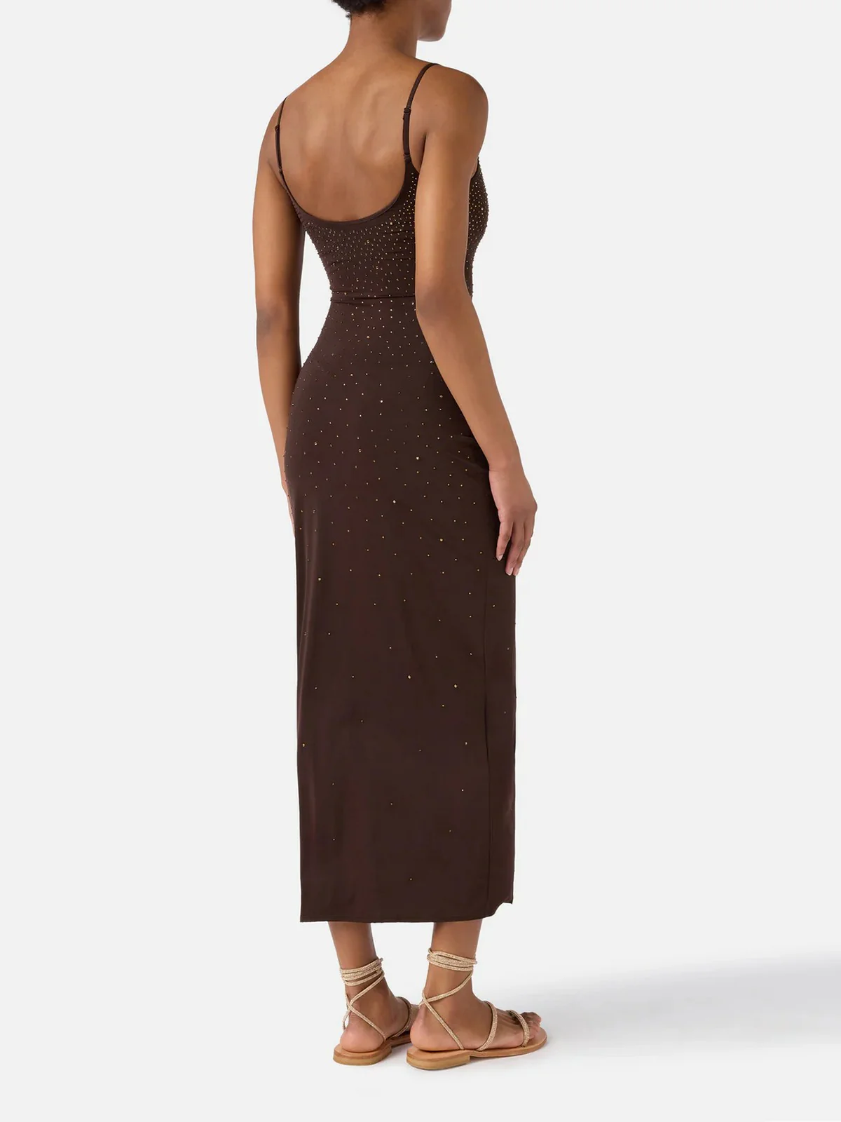 MC2 SAINT BARTH Abito Donna  EVY 01830L STRASS DEGRADE 18 - Image 4