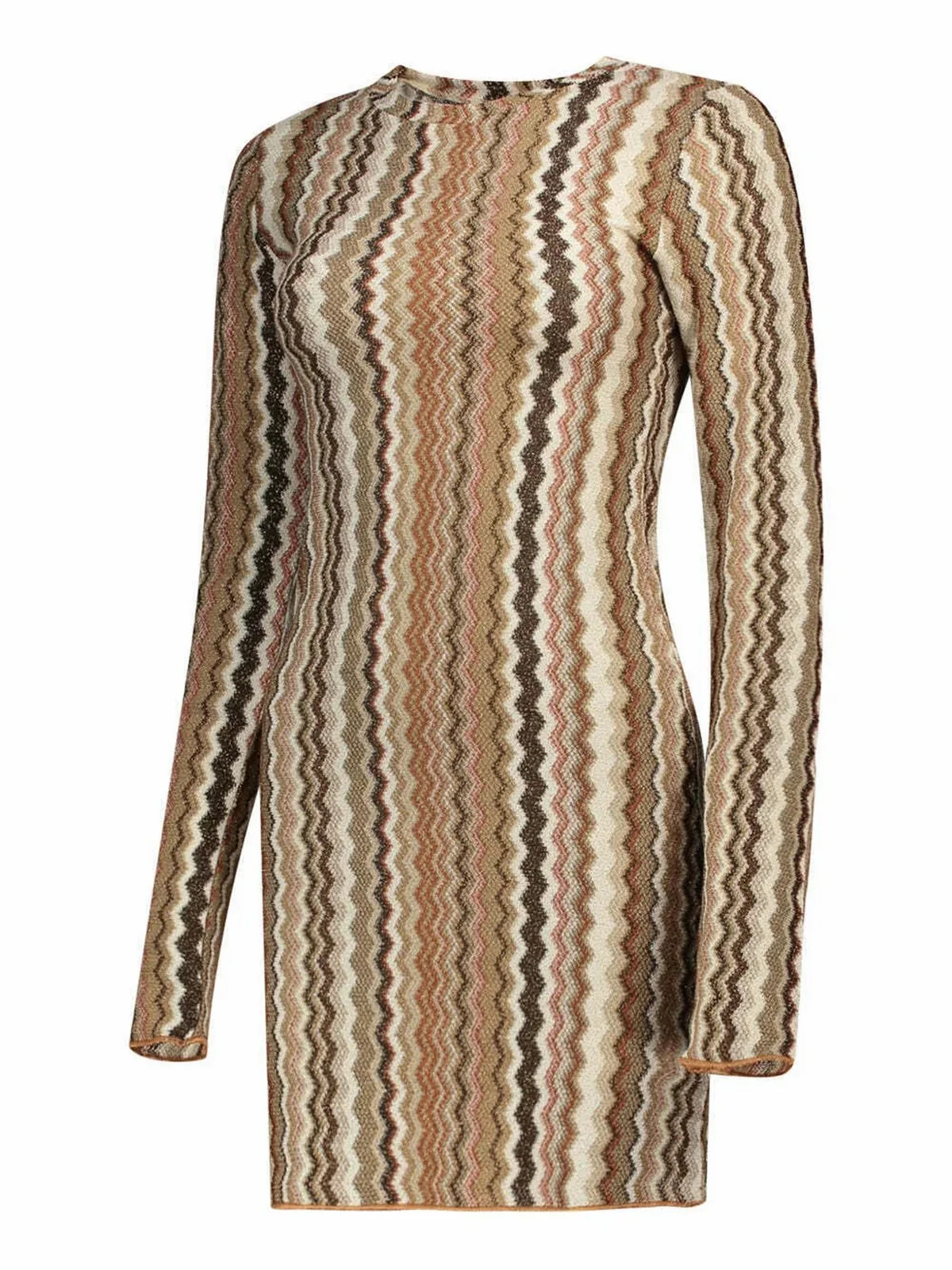 MC2 SAINT BARTH Abito Donna  IMANY 01060H RACHEL CHEVRON 18 - Image 2